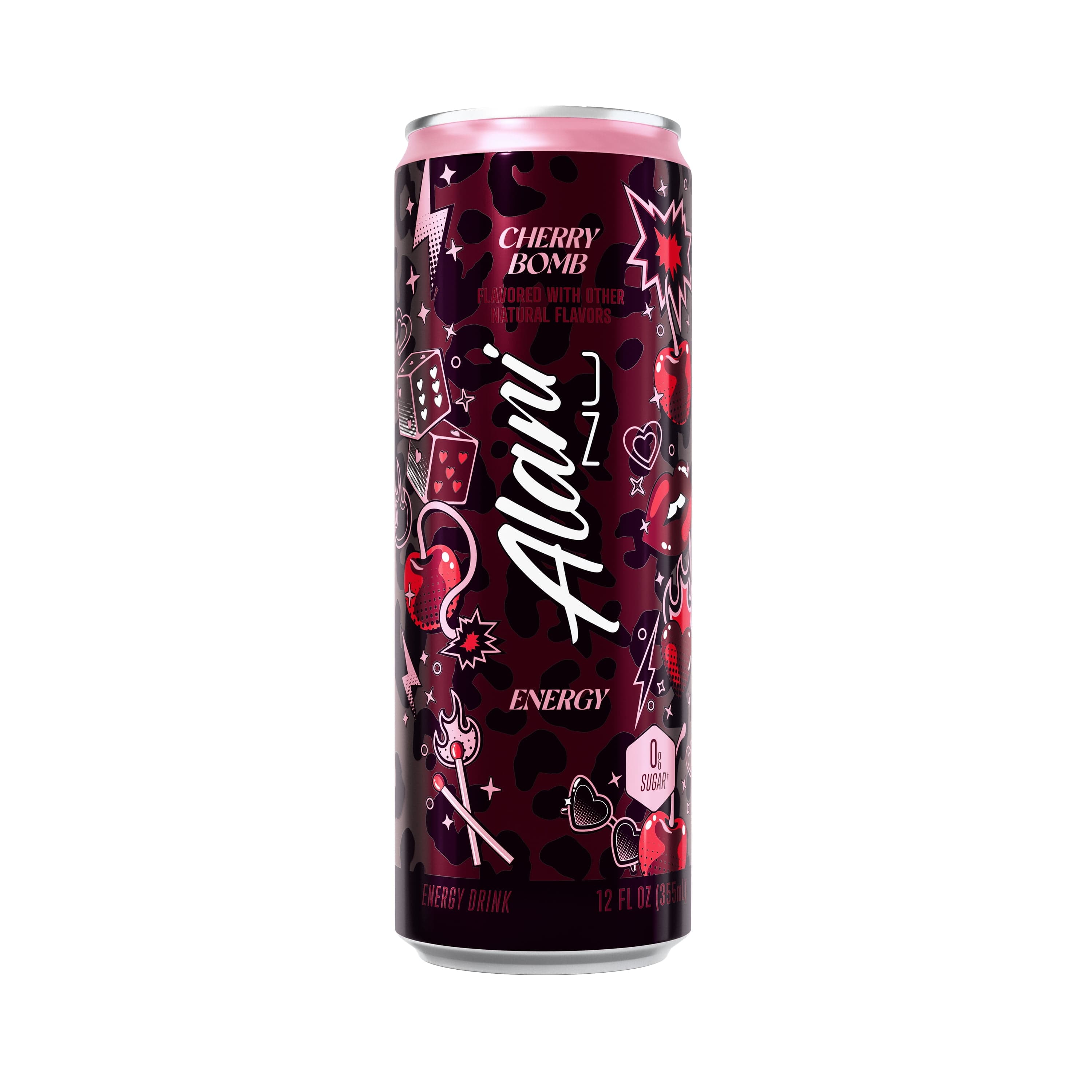 Alani Nu Alani Nu Energy Drink, Cherry Bomb 12 fl oz Single Can — ITEM_ID 17962068604