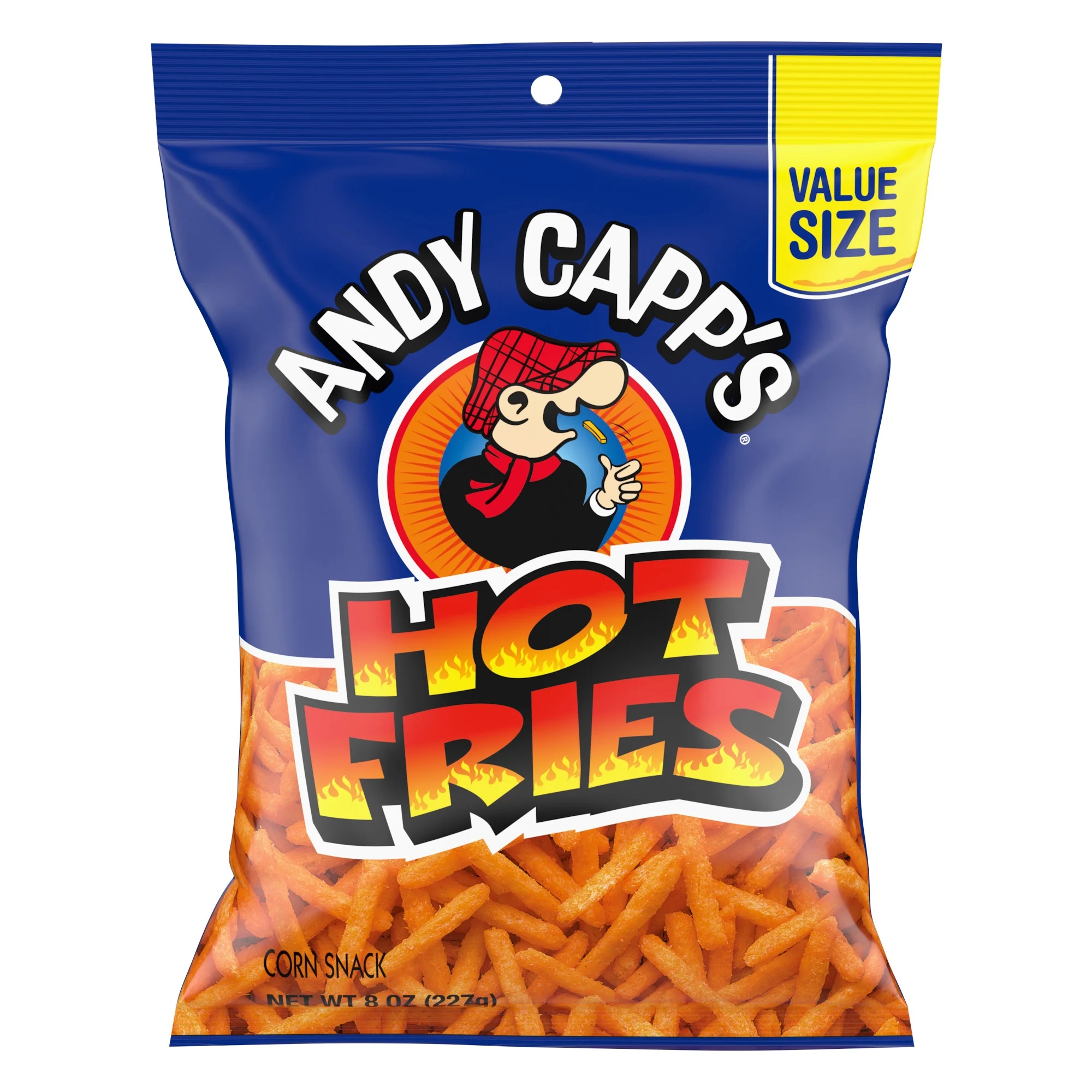 Andy Capp's Andy Capp's Big Bag Hot Fries, Corn & Potato Snacks, 8 oz. — ITEM_ID 26200471808