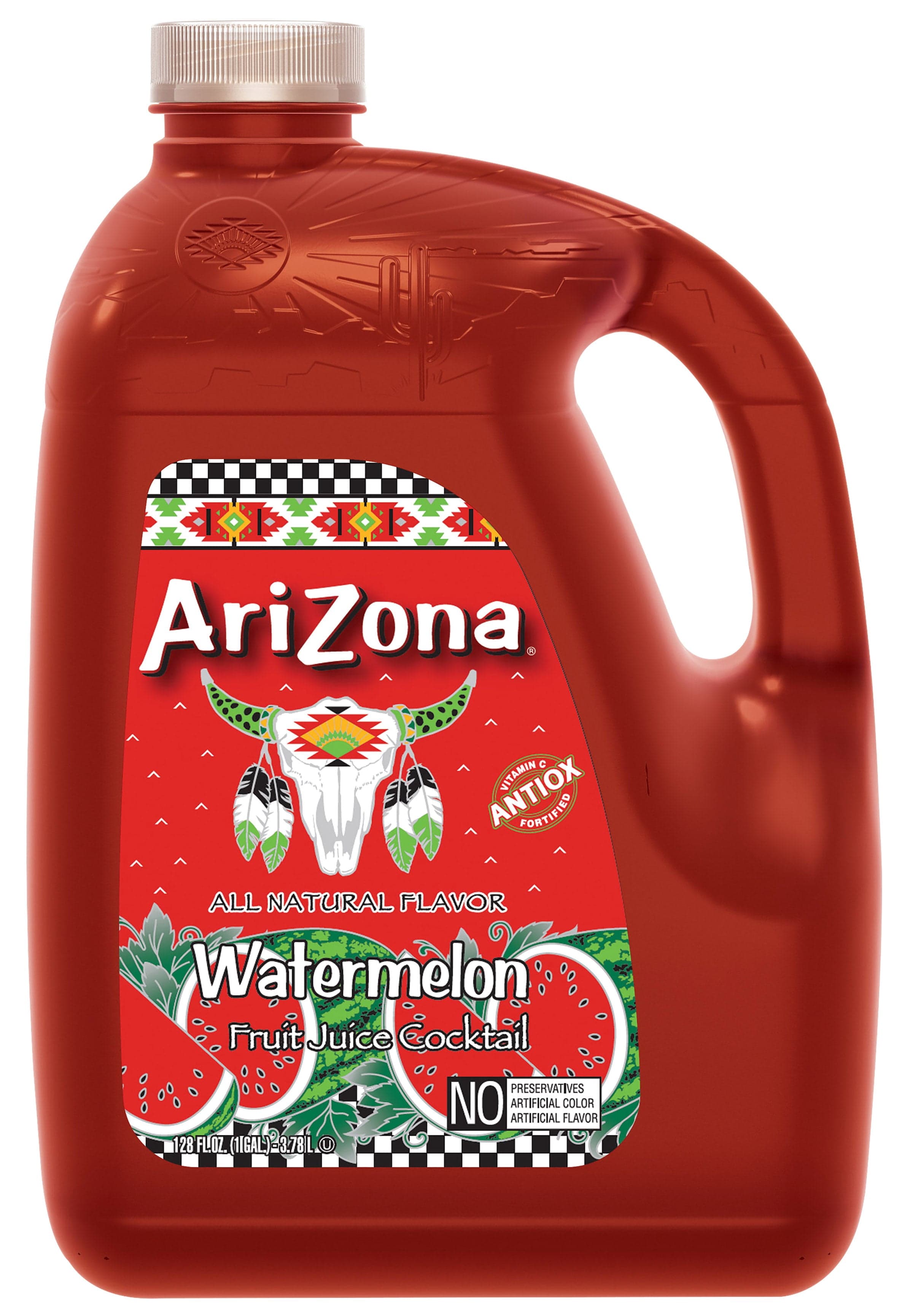 AriZona Watermelon Fruit Juice Cocktail - 128 fl oz Gallon Bottle