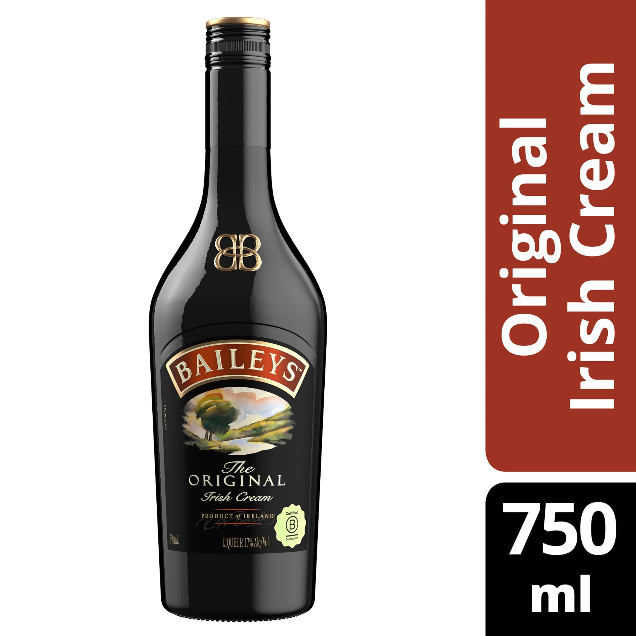 Baileys Irish Cream Baileys Original Irish Cream Liqueur, 750 mL, 17% ABV — ITEM_ID 86767210067