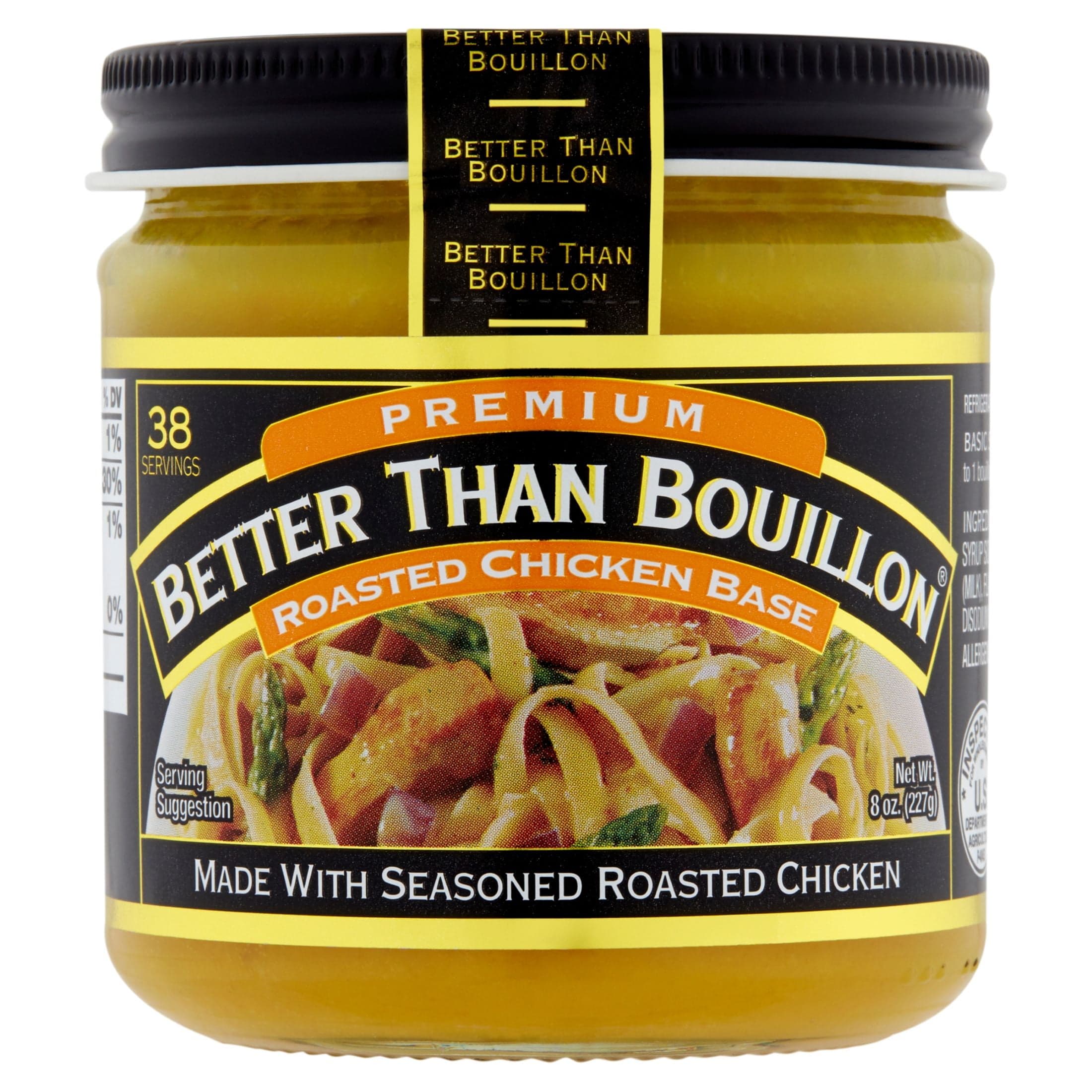 Better Than Bouillon Better Than Bouillon Premium Roasted Chicken Base, Shelf-Stable, 8 oz Jar — ITEM_ID 10323479