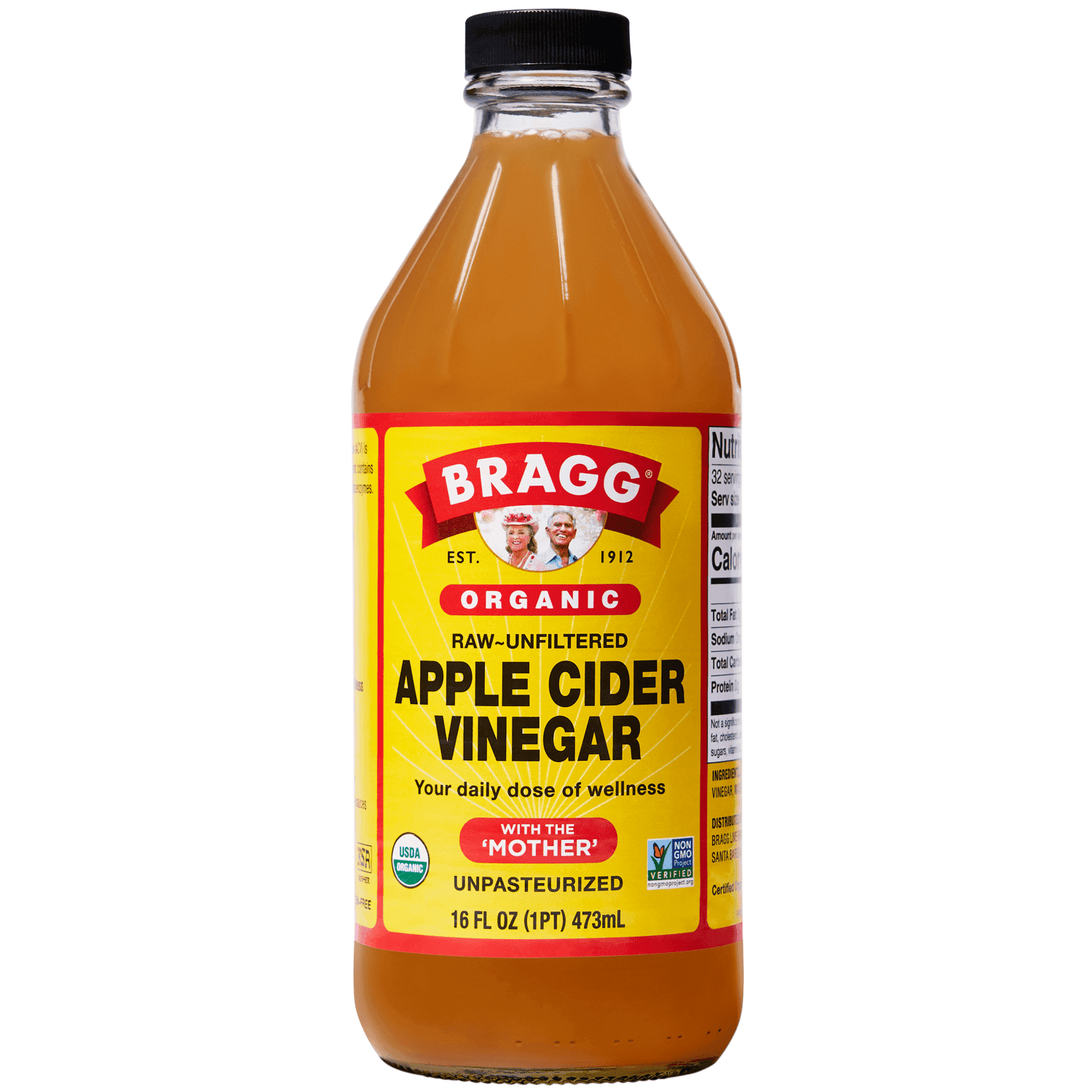 Bragg Bragg Organic Apple Cider Vinegar with the Mother, Raw and Unfiltered, 16 fl oz — ITEM_ID 25516475