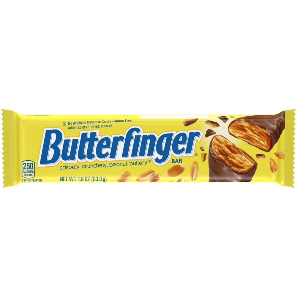 Butterfinger Butterfinger Candy Bar, 1.9 oz — ITEM_ID 28000202033