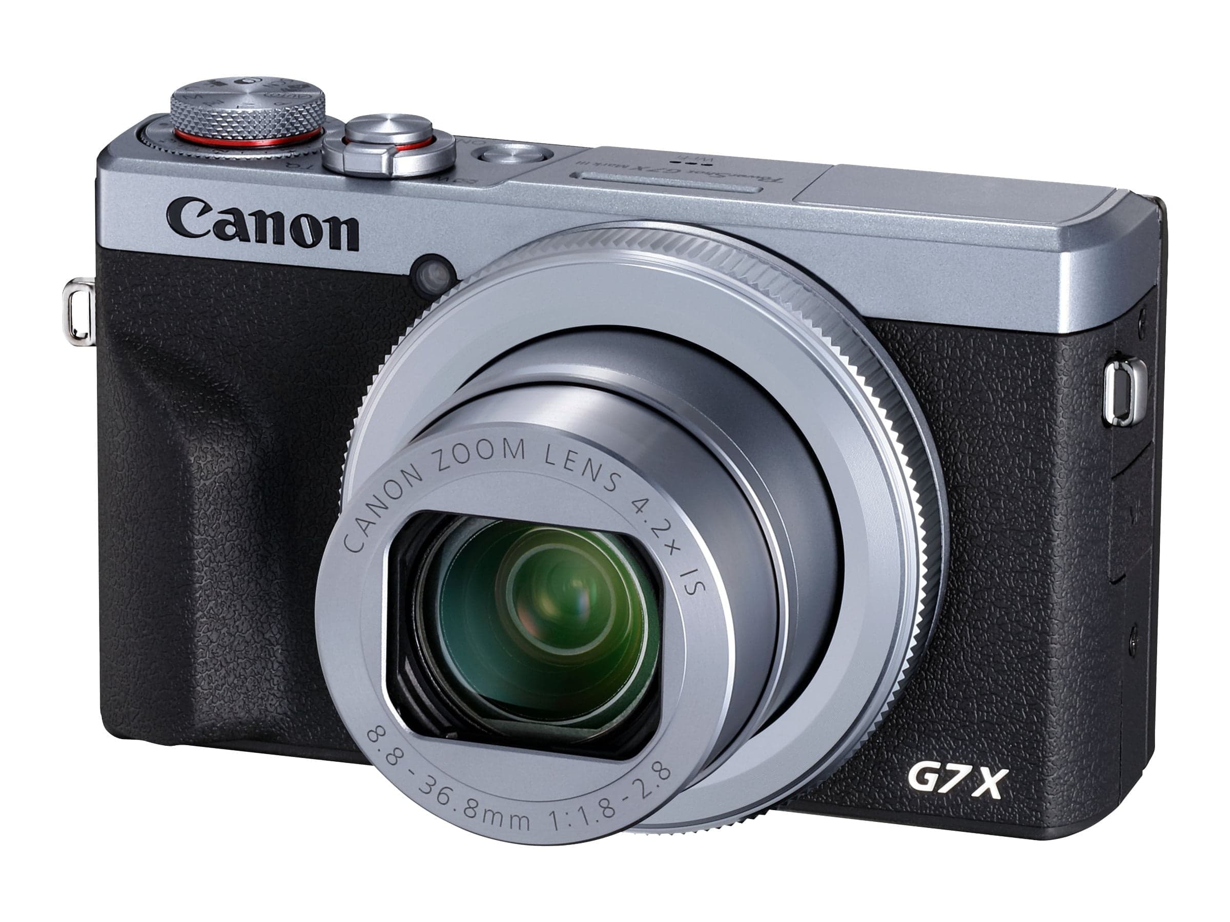 Canon PowerShot G7X Mark III Digital Camera with 4.2x Optical Zoom Lens (Silver) (International Version)