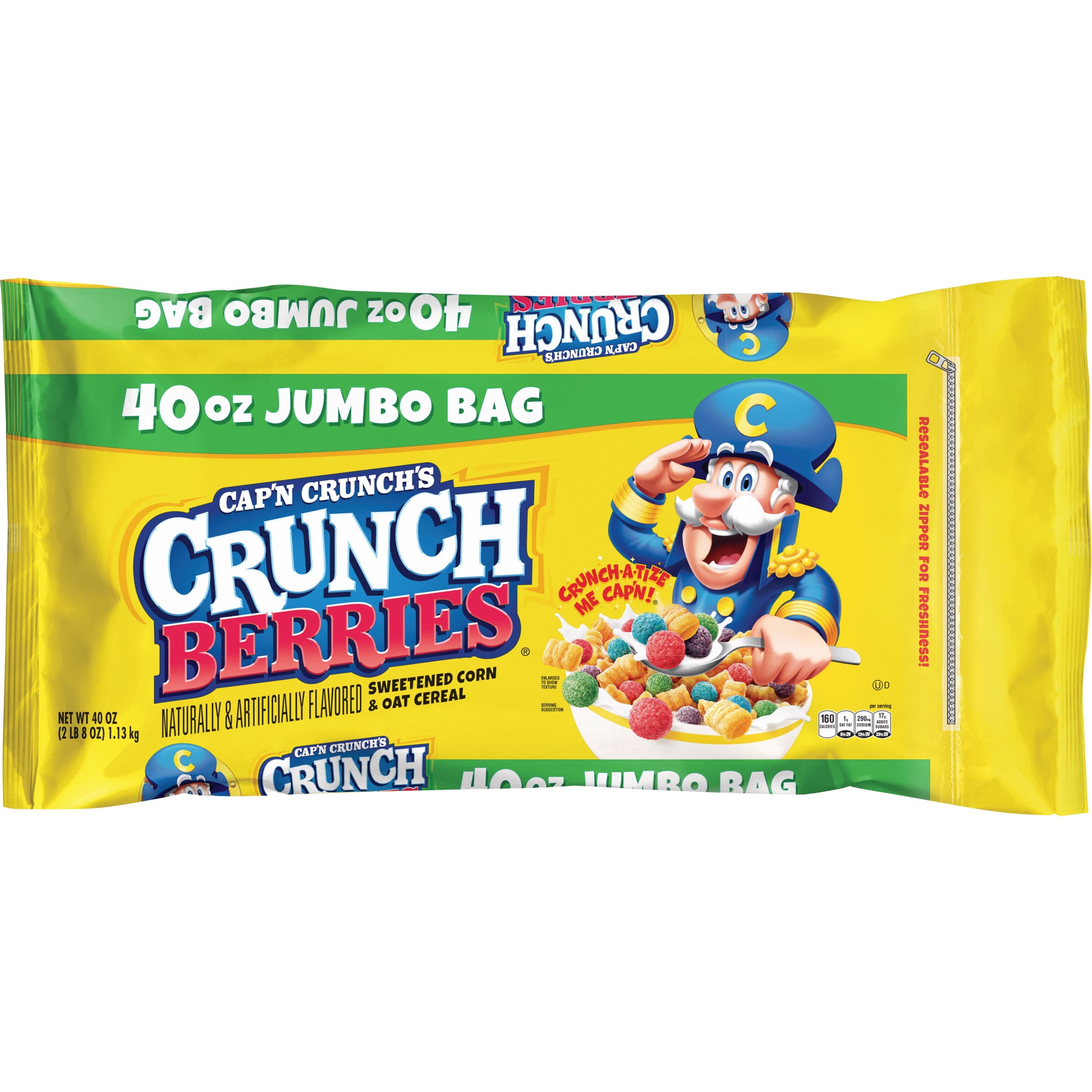 Cap'N Crunch Cap'n Crunch's Crunch Berries, Mega Bag, 40 oz — ITEM_ID 45912909