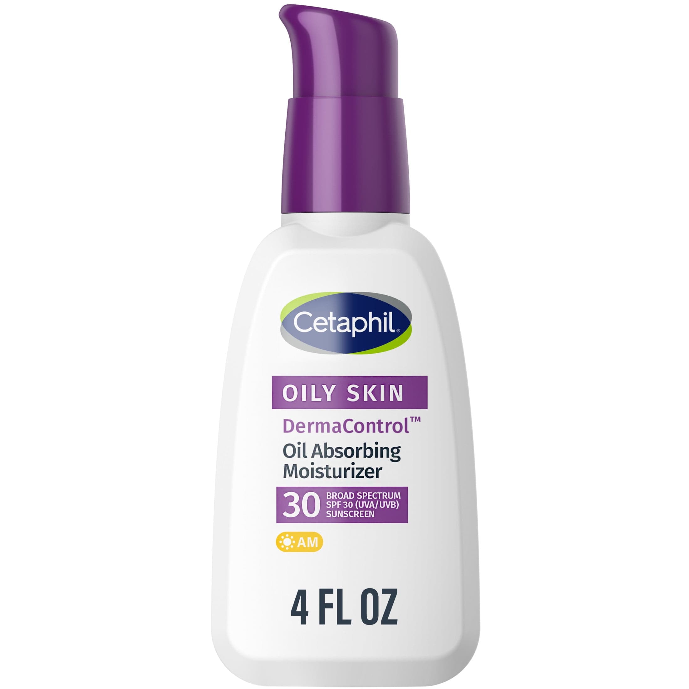 Cetaphil Cetaphil DermaControl Oil Absorbing Face Moisturizer SPF 30, 4 fl oz — UPC 302994313044