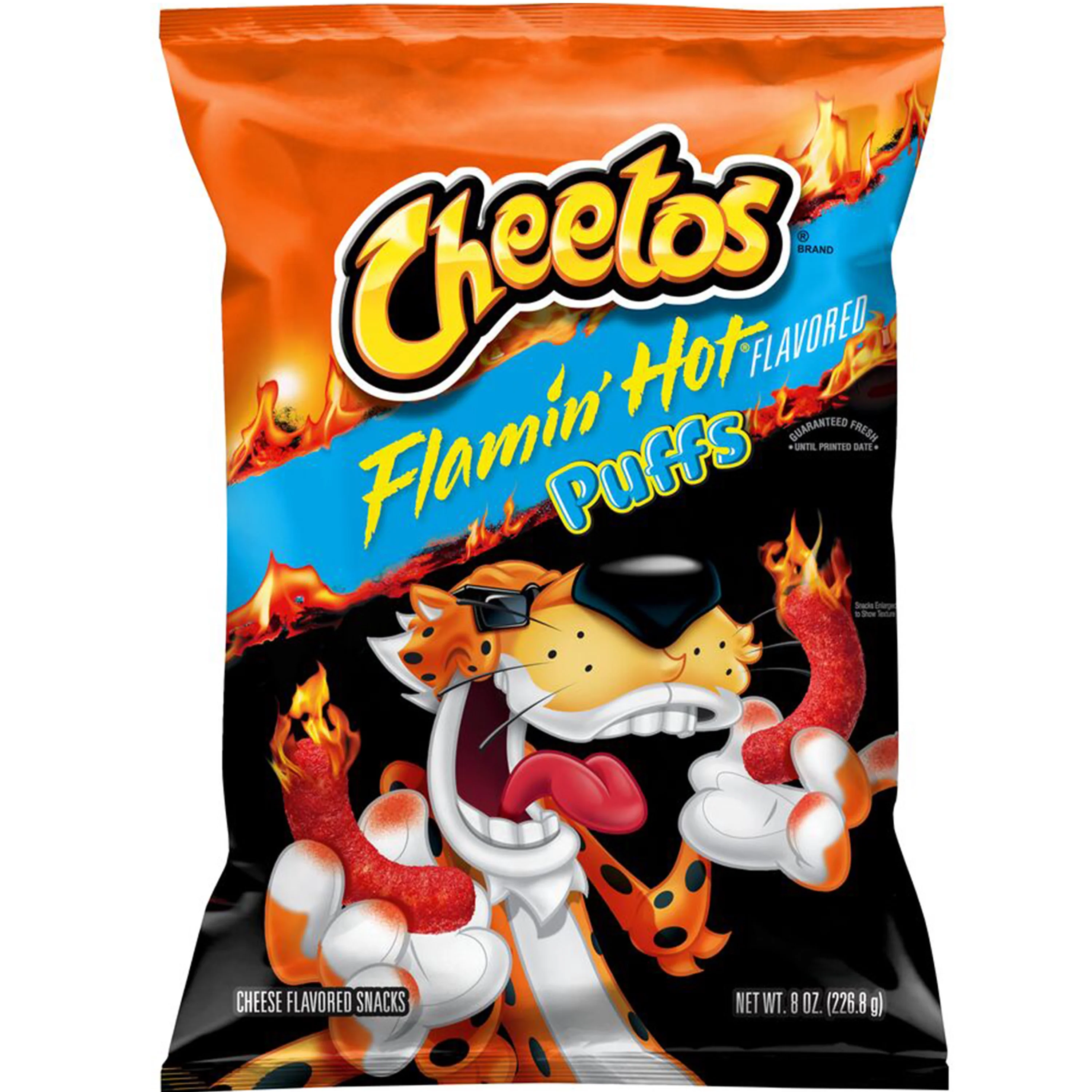 Cheetos Cheetos Puffs Flamin' Hot Cheese Flavored Snacks, 8 oz (Packaging may vary) — ITEM_ID 28400596695