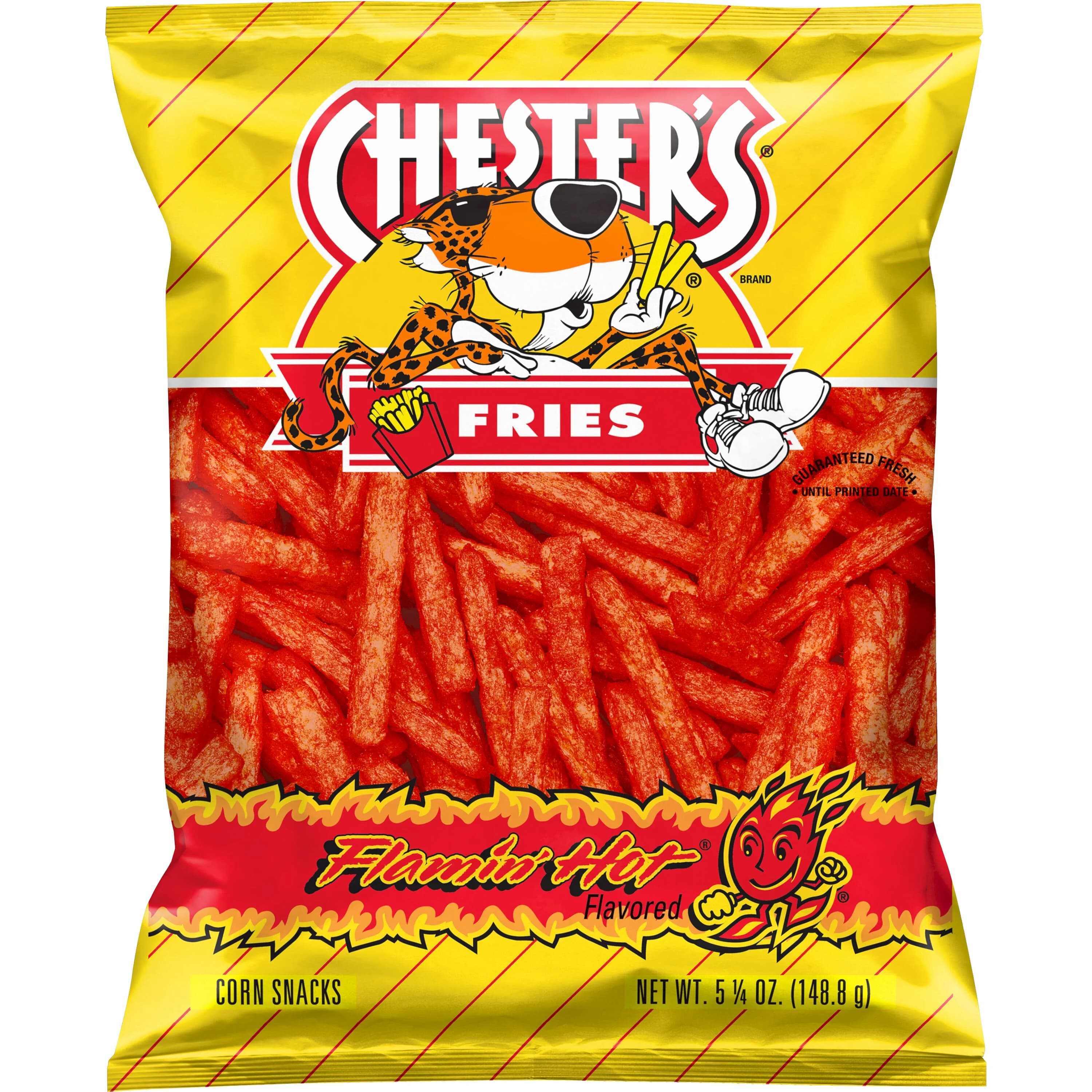 Chester's Chester's Fries Flamin' Hot Flavored Corn Snacks, 5.25 oz Bag — ITEM_ID 28400041447