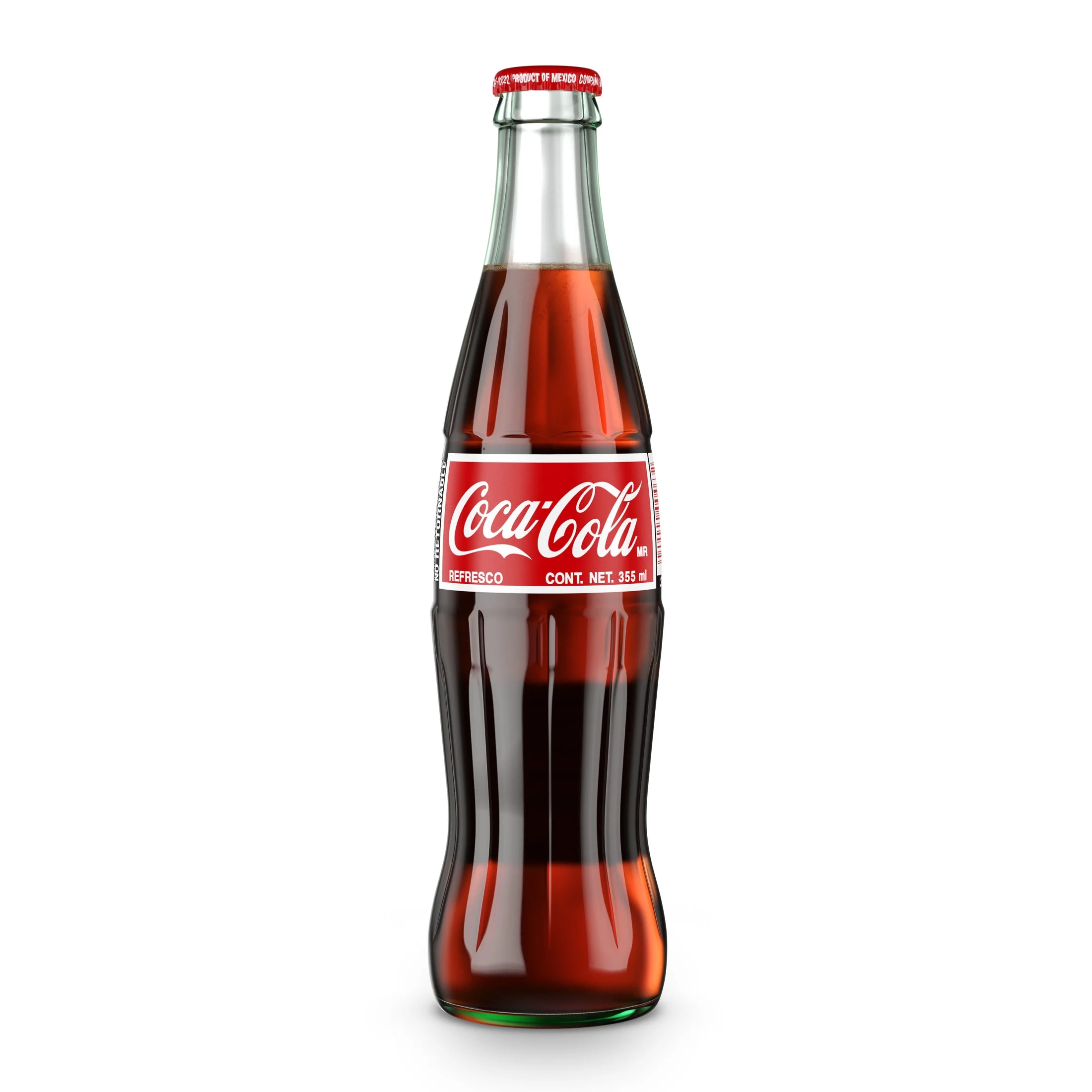 Coca-Cola Coca-Cola de Mexico Soda Pop Glass Bottle, 335 mL — ITEM_ID 49000004632