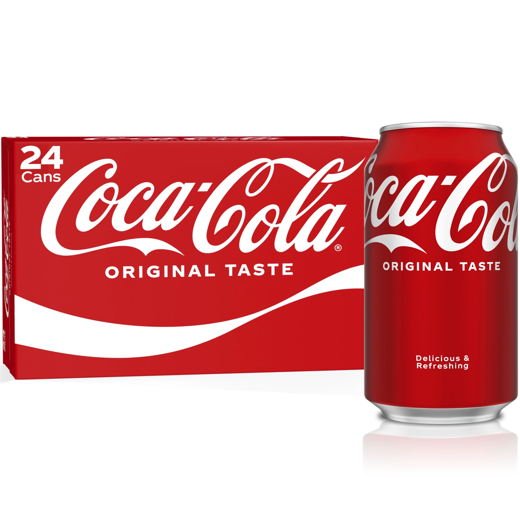 Coca-Cola Coca-Cola Soda Pop Cans, 12 fl oz, 24 Pack — ITEM_ID 49000012781