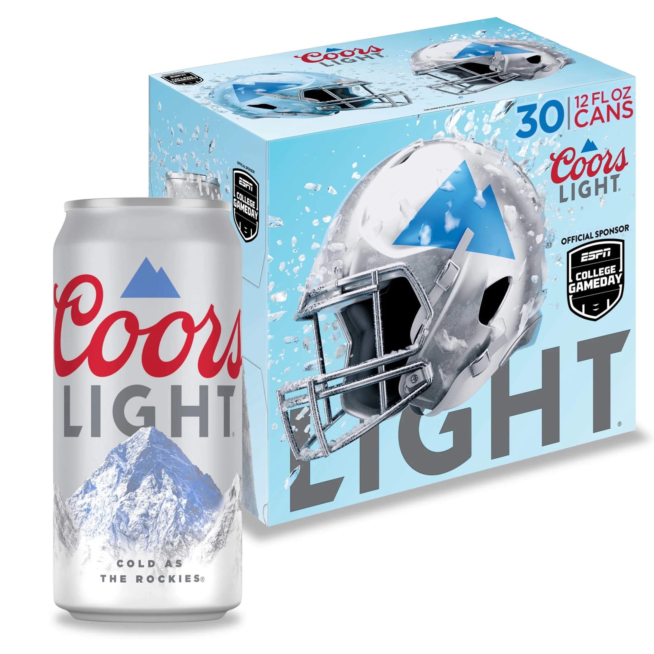 Coors Light Coors Light American Beer, 30 Pack, 12 fl oz Aluminum Cans, 4.2% ABV — ITEM_ID 71990300302