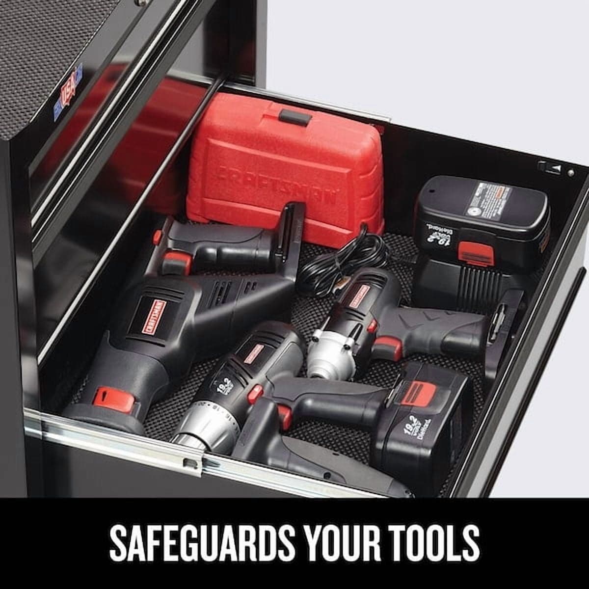 CRAFTSMAN Craftsman Storage, 1000 Series 26" Wide 4 Drawer R CMST22741BK — UPC 721615312868
