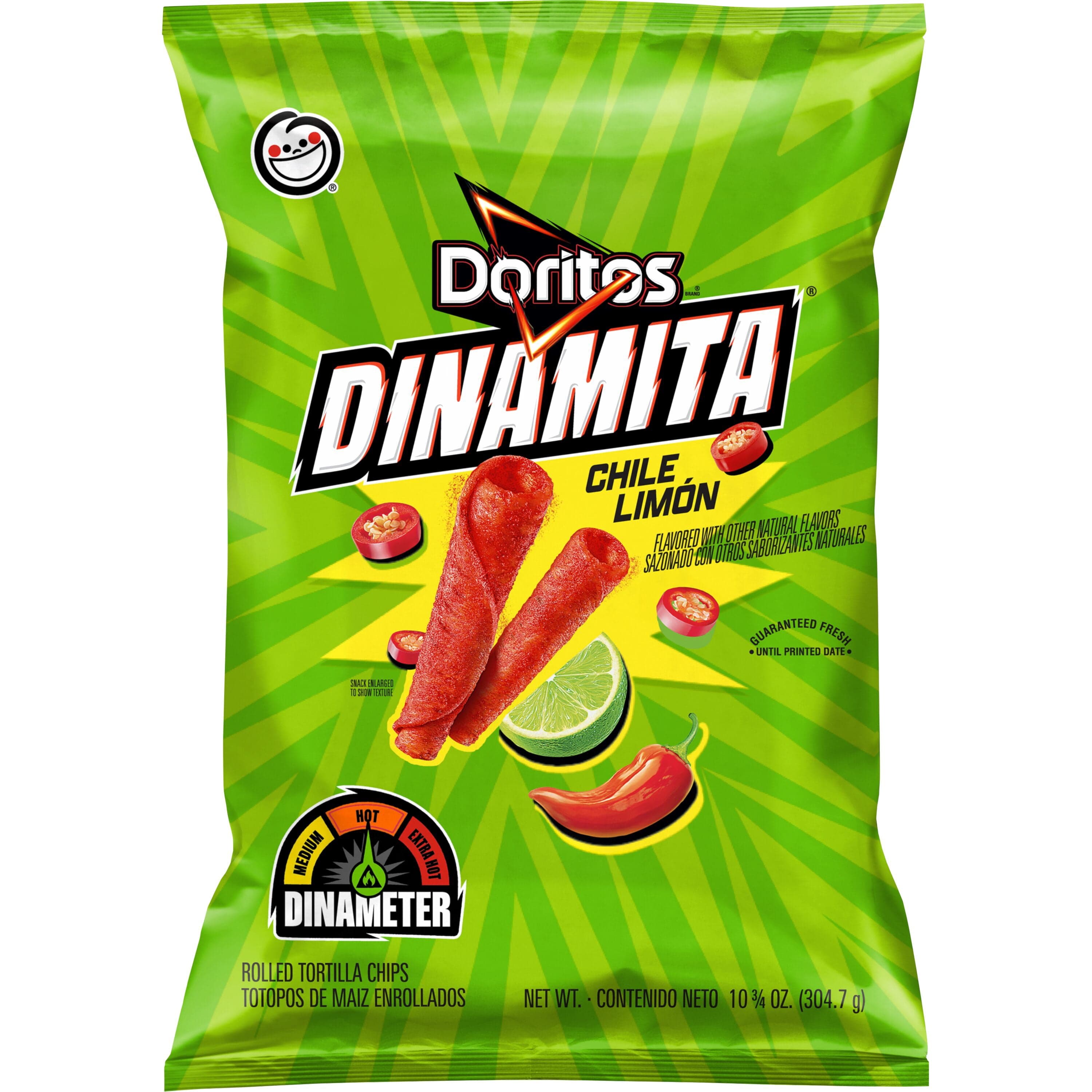 Doritos Doritos Dinamita Tortilla Chips Chile Limon, 10.75 oz Bag — ITEM_ID 403967861