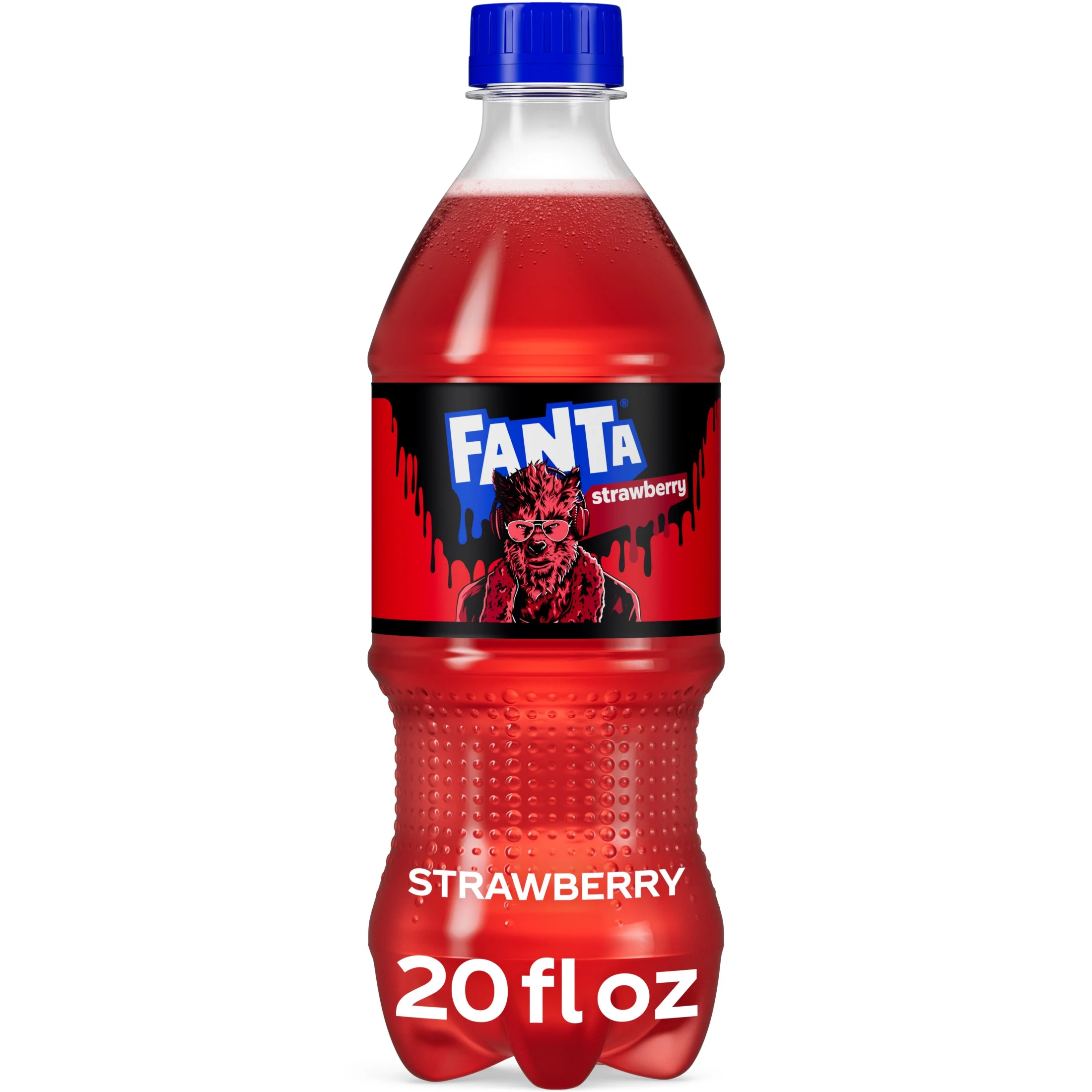 Fanta Fanta Strawberry Soda Pop Bottle, 20 fl oz — ITEM_ID 49000026207