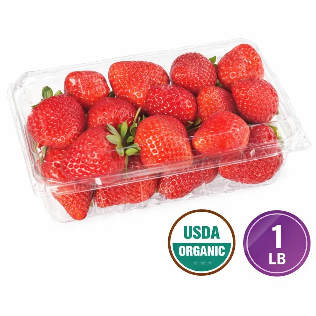 Driscoll's Fresh USDA Organic Strawberries, 1 lb Container — UPC 715756200115