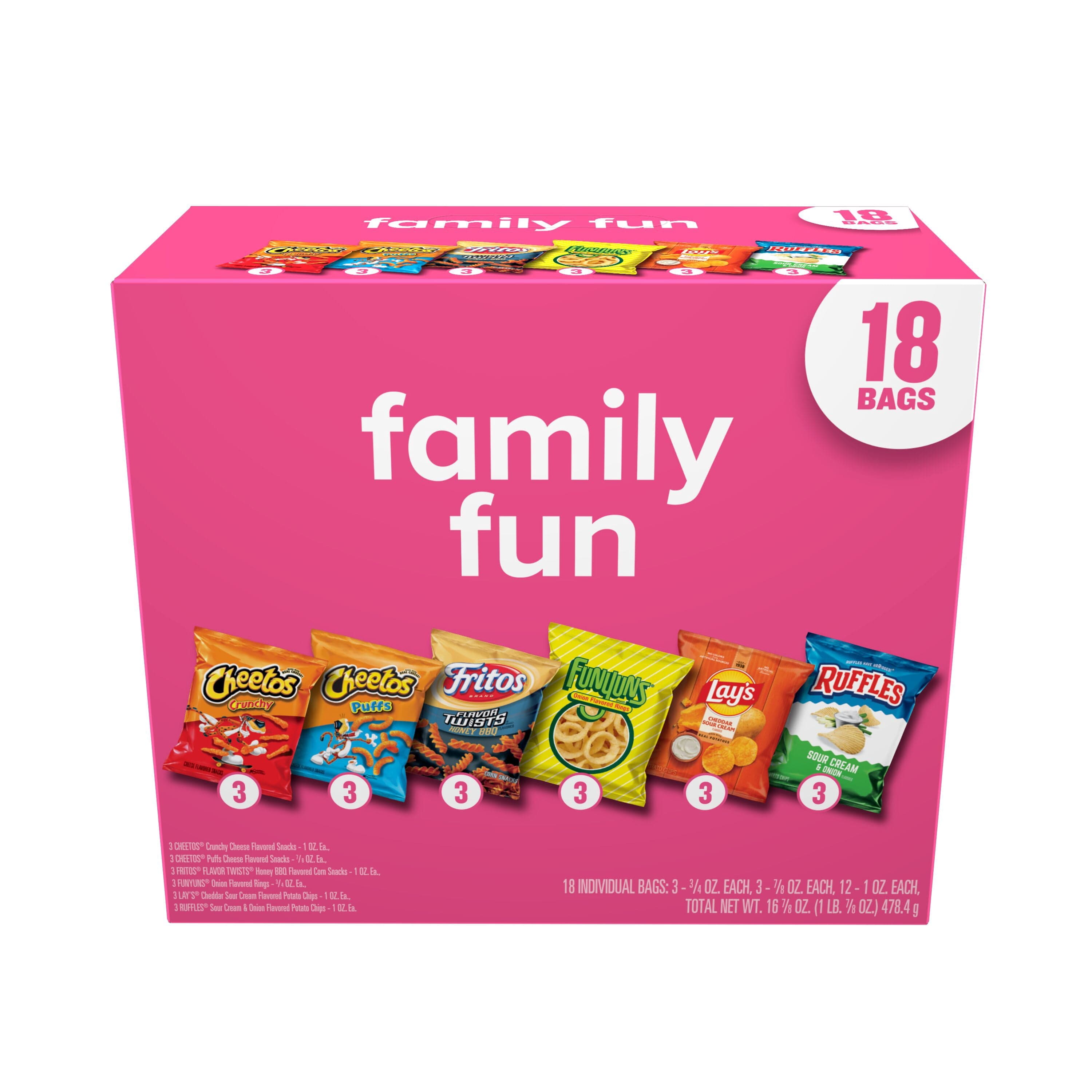 MULTIPACK 18ct Family Fun 16.875OZ — ISBN 5090334045