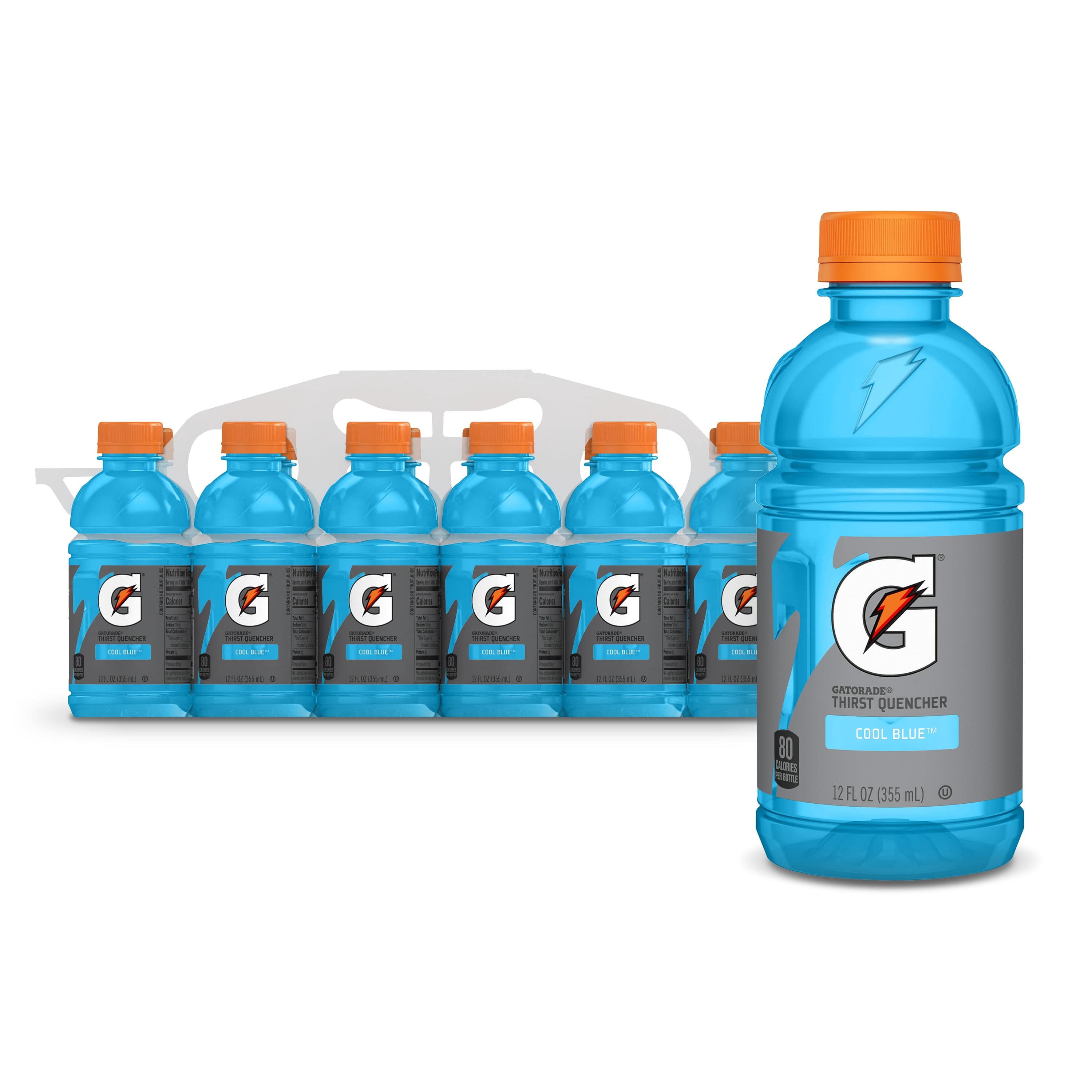 Gatorade Gatorade Thirst Quencher Cool Blue Sports Drinks, 12 fl oz, 12 Count Bottles — ITEM_ID 12443945
