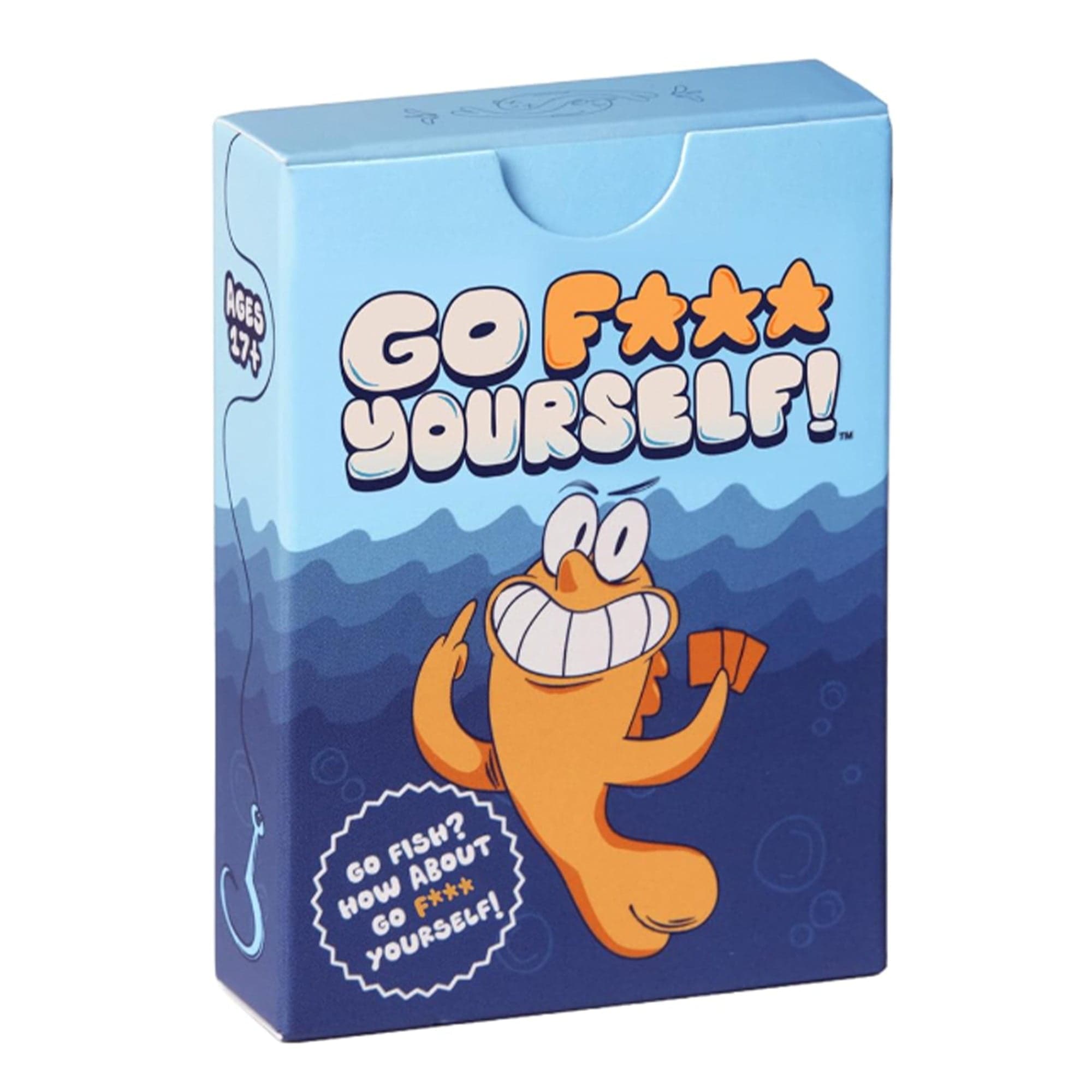 USAopoly Go F Yourself! The Grown Up Go Fish Card Game You've Always Wanted | Hilarious Party Game for Grown Ups, 2+ Players | 52 Cards, 13 Unique Pairs Edition — ITEM_ID 17920115142