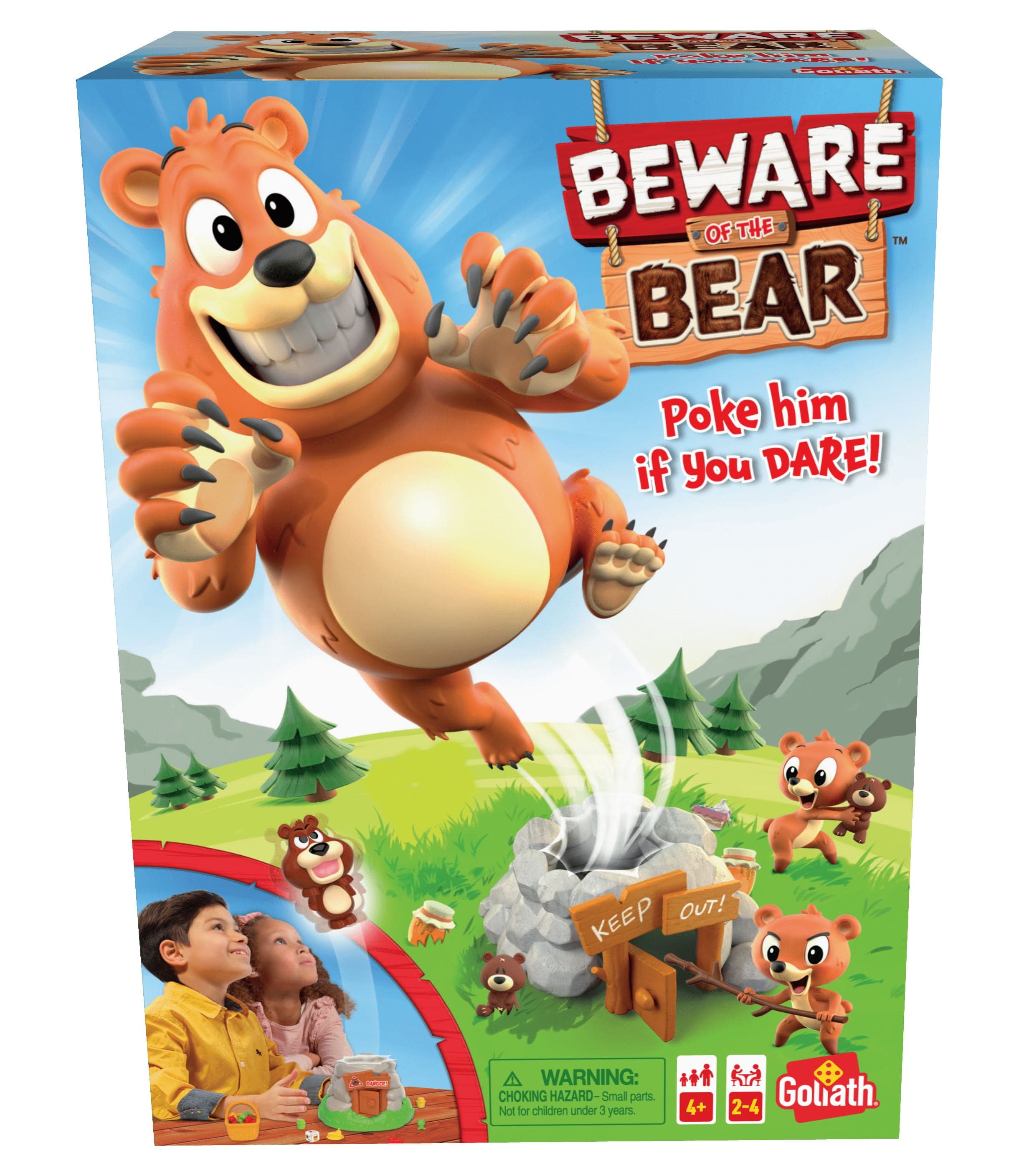 Goliath Beware of the Bear - Poke The Bear and Sneak The Goodies before He Wakes up Game