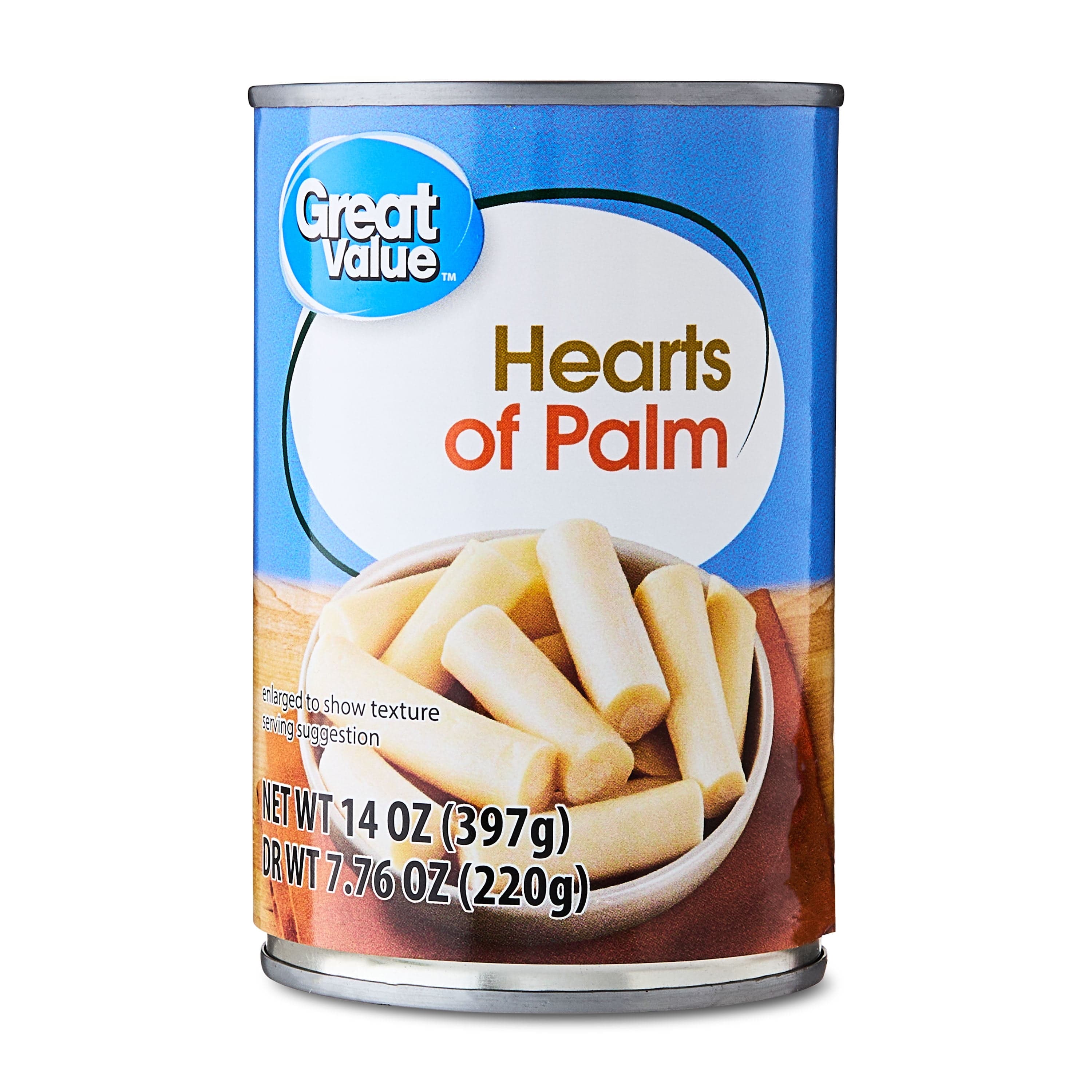 Great Value Great Value Hearts of Palm, 14 oz Can — ITEM_ID 359027557