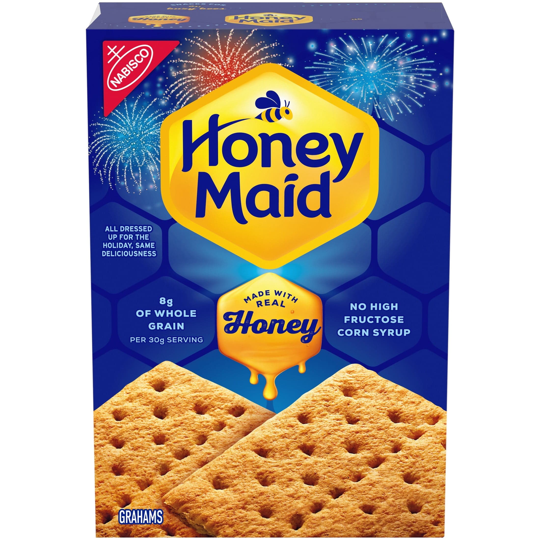 Honey Maid HONEY MAID Graham Crackers, Lunch Snacks, 14.4 oz — ITEM_ID 10292699