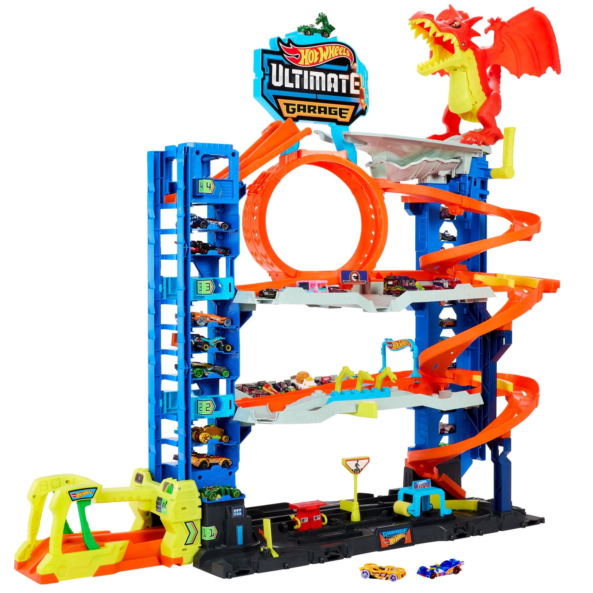 Hot Wheels Hot Wheels City Ultimate Garage Playset with 2 Die-Cast Cars, Storage for 50+ Cars Child Age 4-8 — ISBN 2195109430