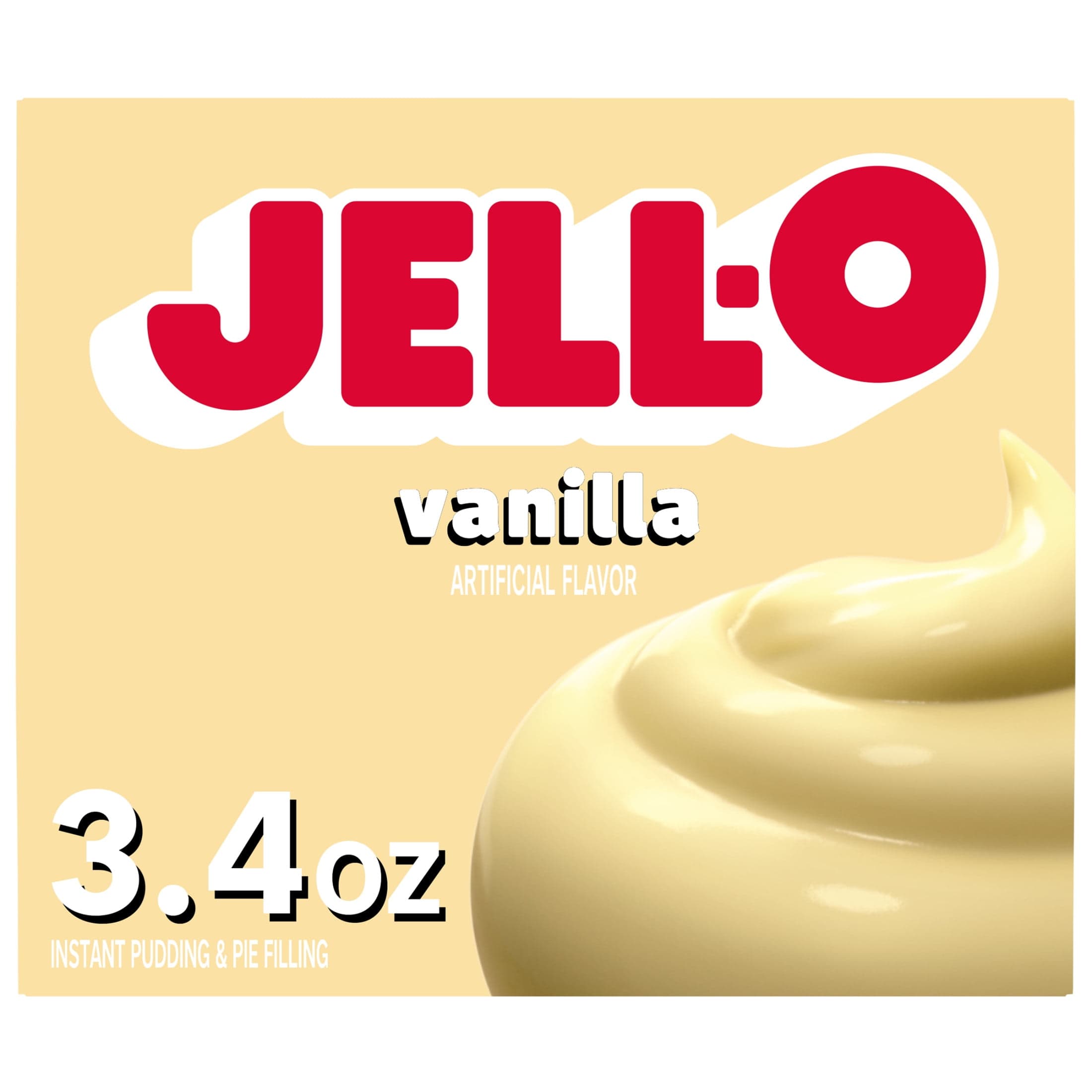 Jell-O Jell-O Vanilla Artificially Flavored Instant Pudding & Pie Filling Mix, 3.4 oz. Box — ITEM_ID 13812798