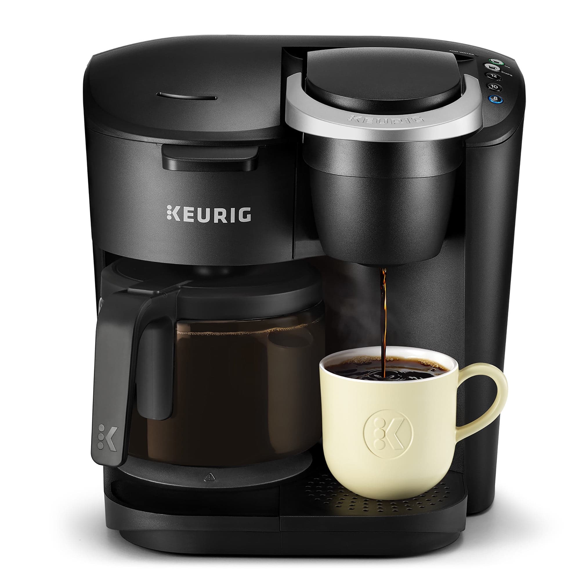 Keurig Keurig K-Duo Essentials Black Single-Serve K-Cup Pod Coffee Maker — ITEM_ID 244686900
