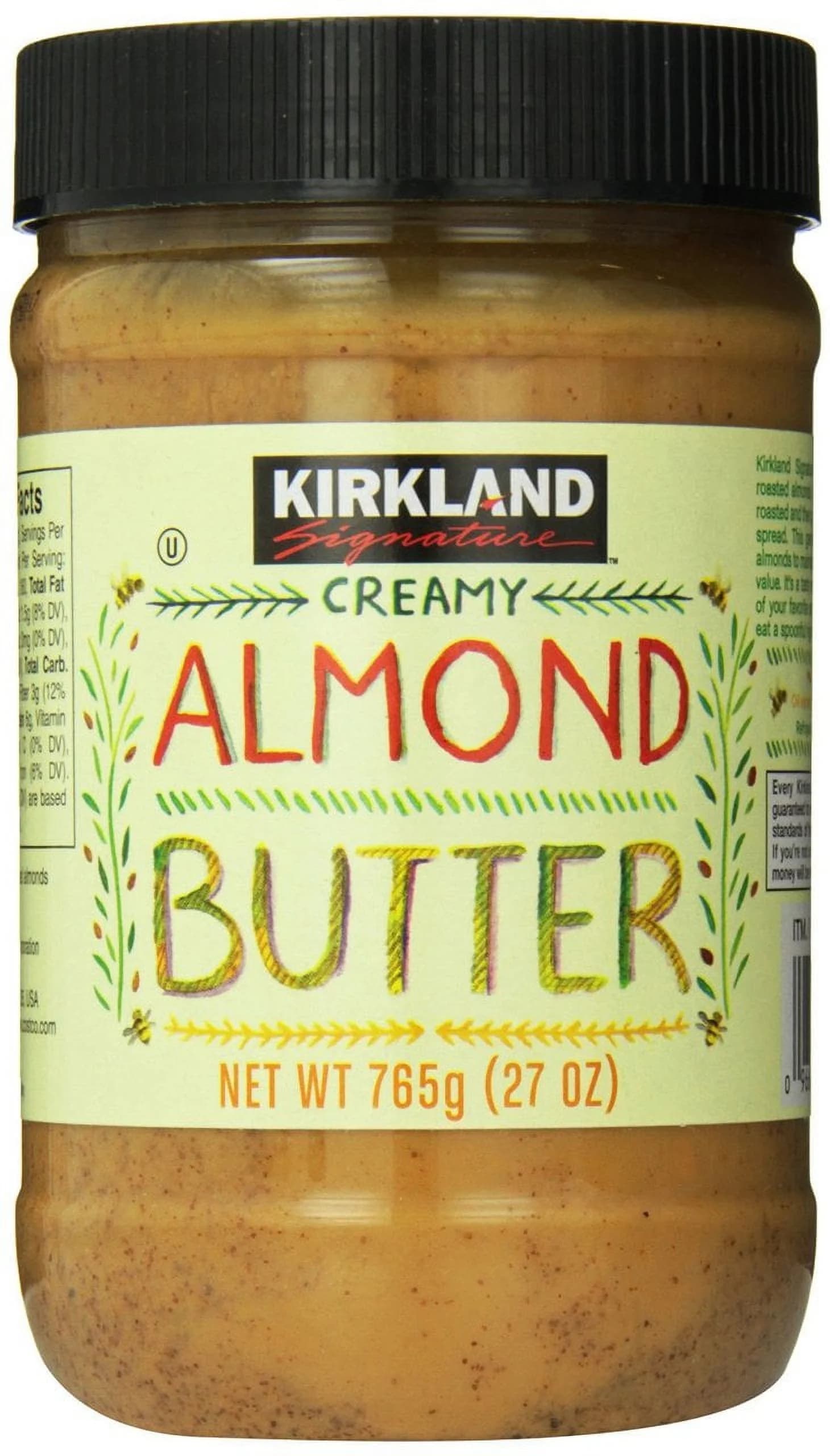 Kirkland Signature Kirkland Signature Creamy Almond Butter, 27 Ounce — ITEM_ID 96619676811
