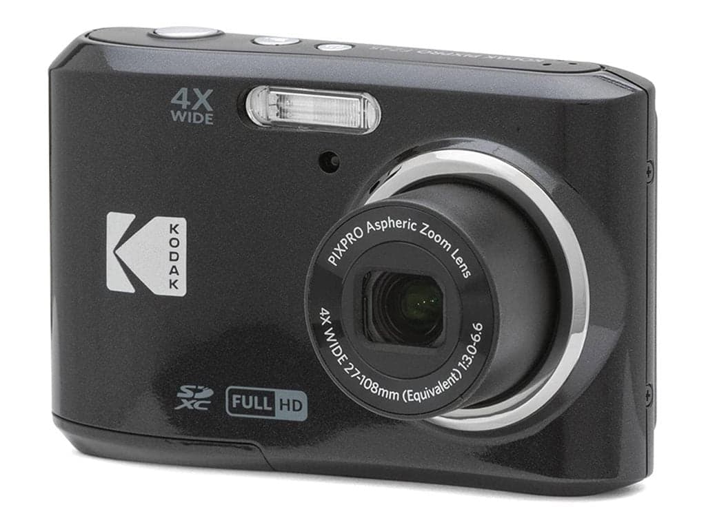 Kodak KODAK PIXPRO Friendly Zoom FZ45-BK - Digital camera - compact - 16.0 MP - 1080p / 30 fps - 4x optical zoom - (Black) — ISBN 1928308998