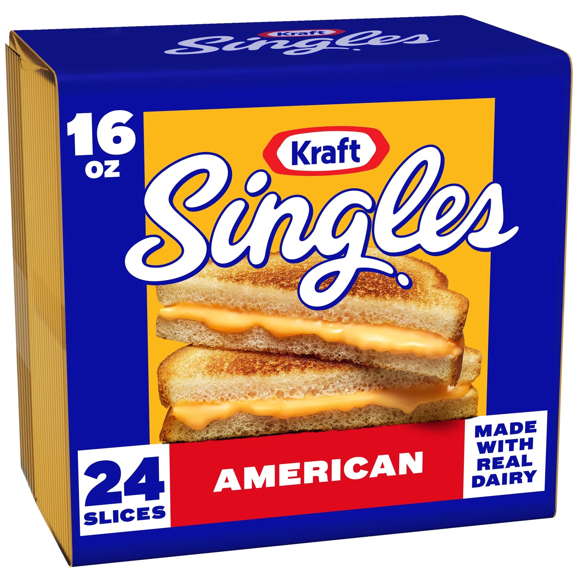 Kraft Kraft Singles American Slices, 24 Count Pack — ITEM_ID 21000615261