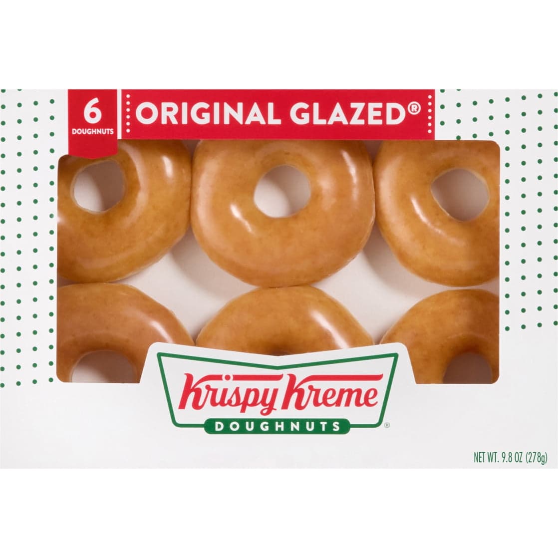 Krispy Kreme Krispy Kreme® 6-Count Original Glazed® Doughnuts — ITEM_ID 827117129