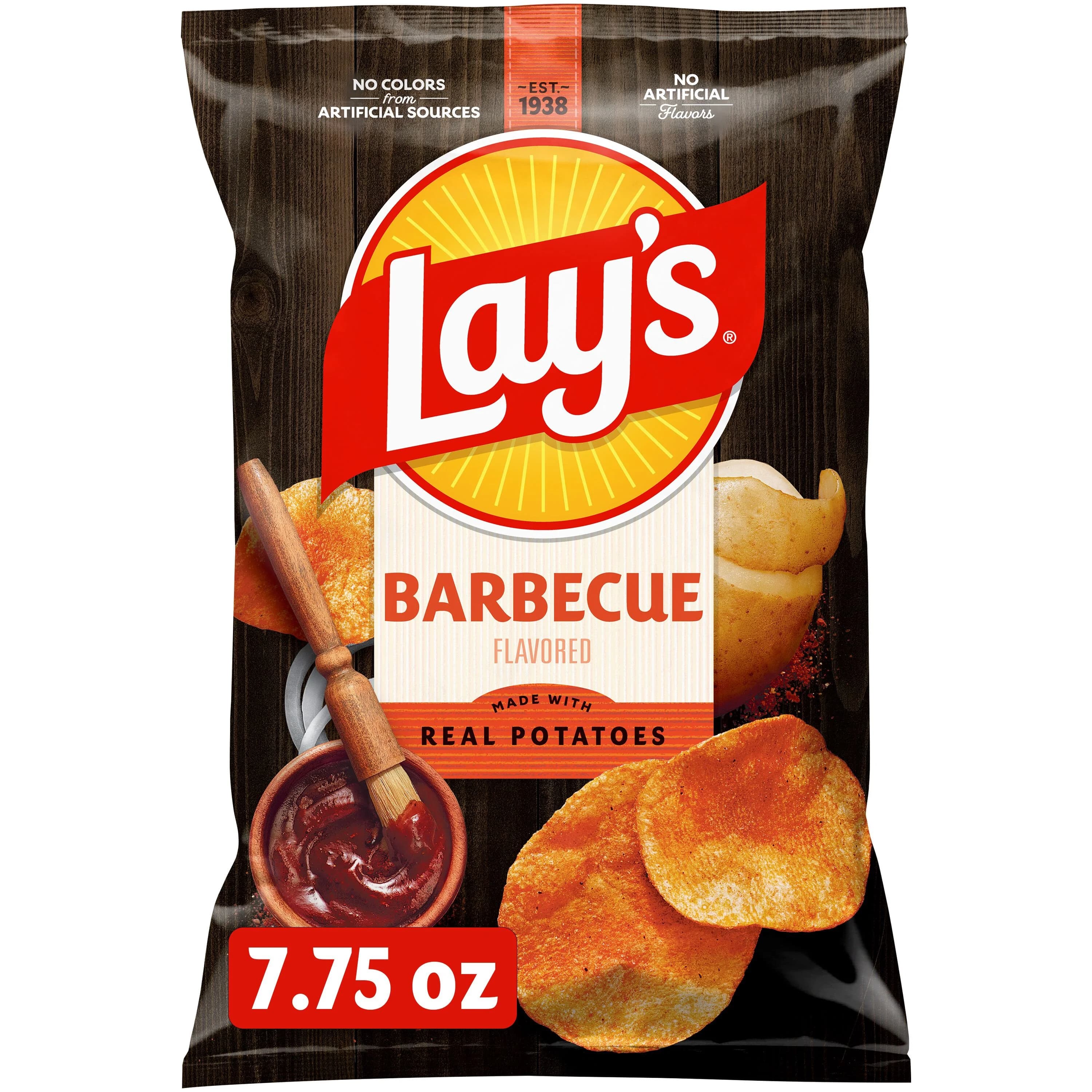 Lay's Lay's Barbecue Flavored Potato Chips 7.75 Ounce Bag — ITEM_ID 28400199612