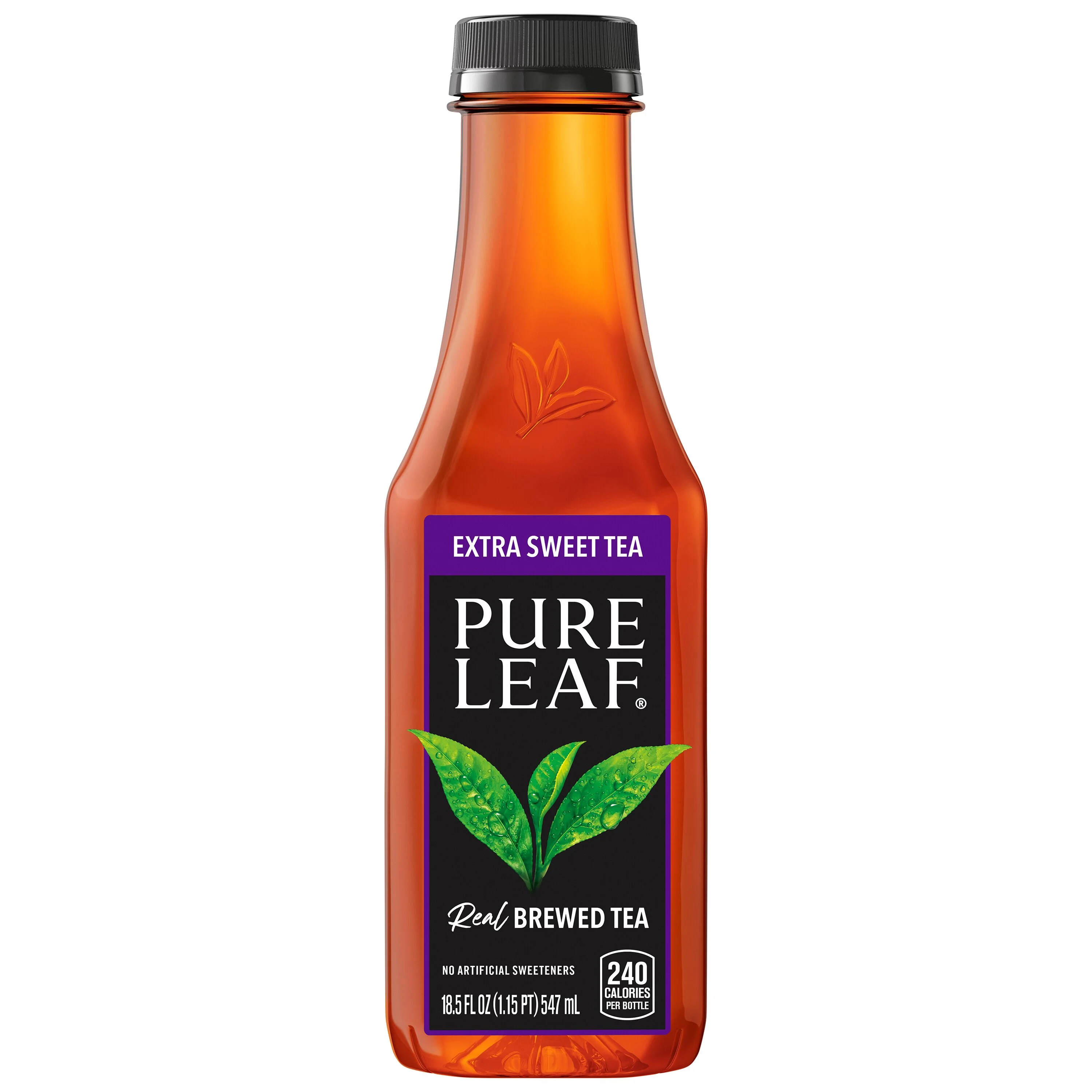 Pure Leaf Lipton Pure Leaf Extra Sweet Tea Iced Tea, Bottled Tea Drink, 18.5 fl oz, Bottle — ITEM_ID 12000286179