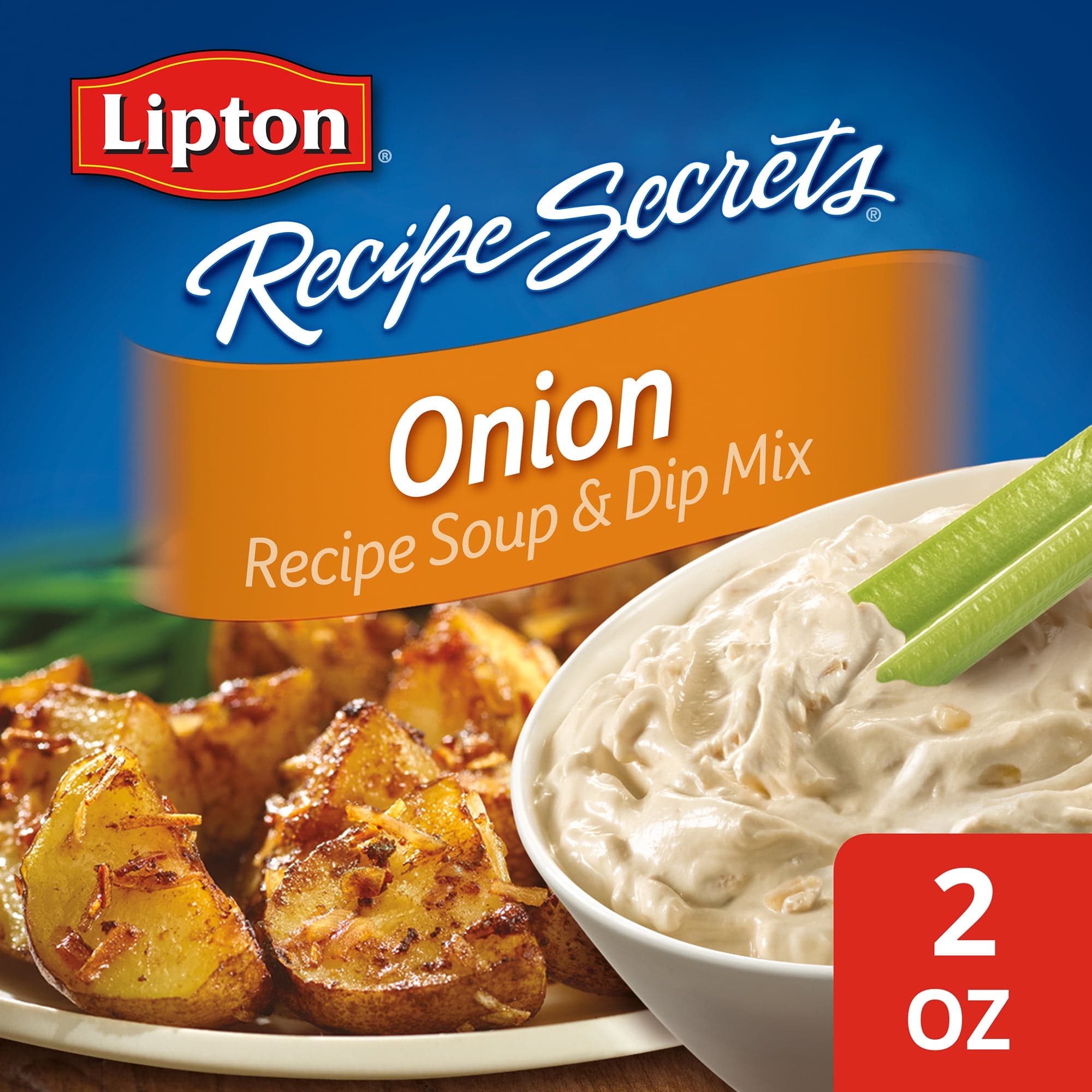 Lipton Lipton Recipe Secrets Onion Dry Recipe Soup and Dip Mix, 2 Oz, 2 Pack — ITEM_ID 10307791