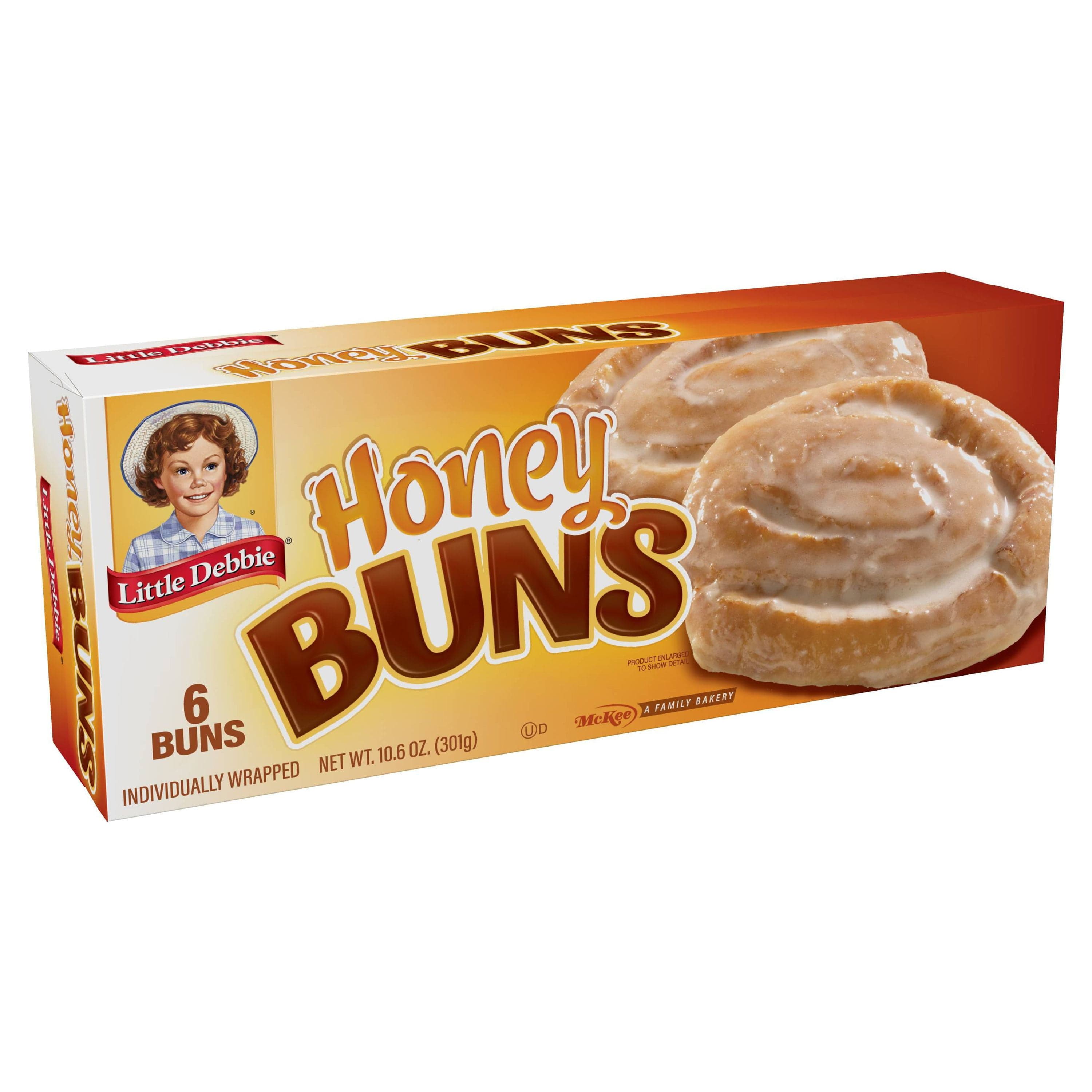 Little Debbie Little Debbie Honey Buns, 10.6 oz, 6 Count — ITEM_ID 10295207