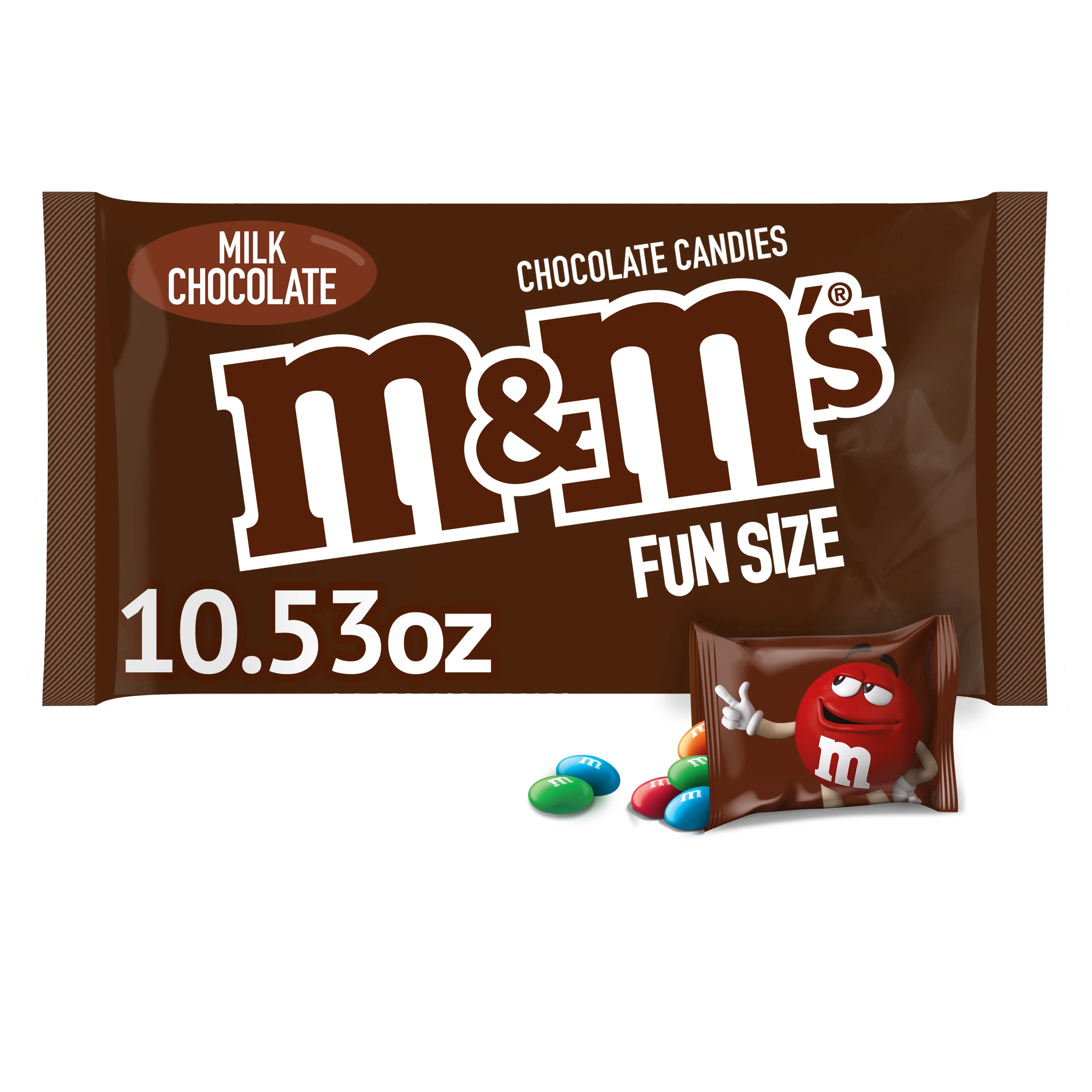 M&M'S M&M's Fun Size Milk Chocolate Candy - 10.53 oz Bag — ITEM_ID 40000505969