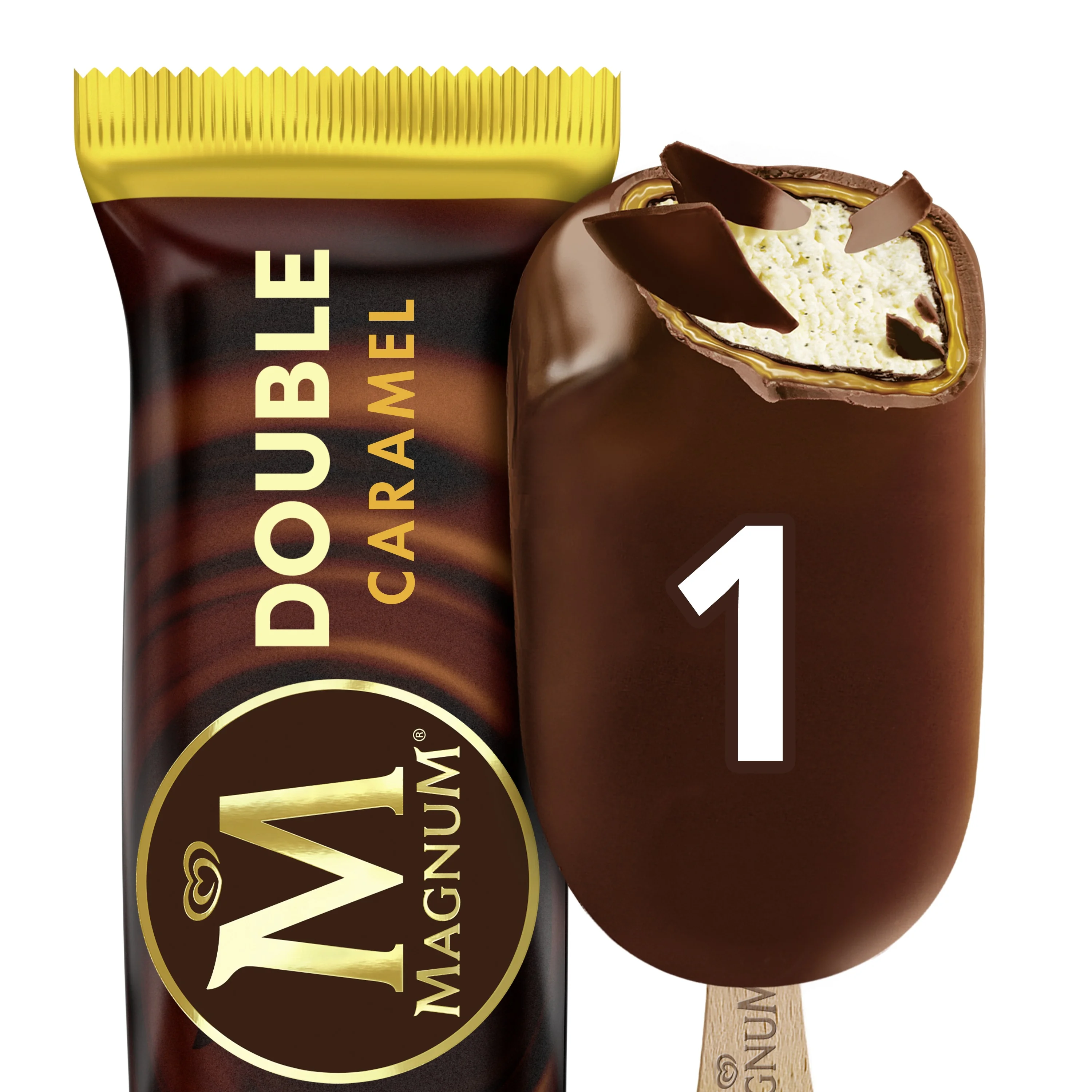 Magnum Magnum Single Serve Double Caramel Ice Cream Bar 1 ct — ITEM_ID 77567132826