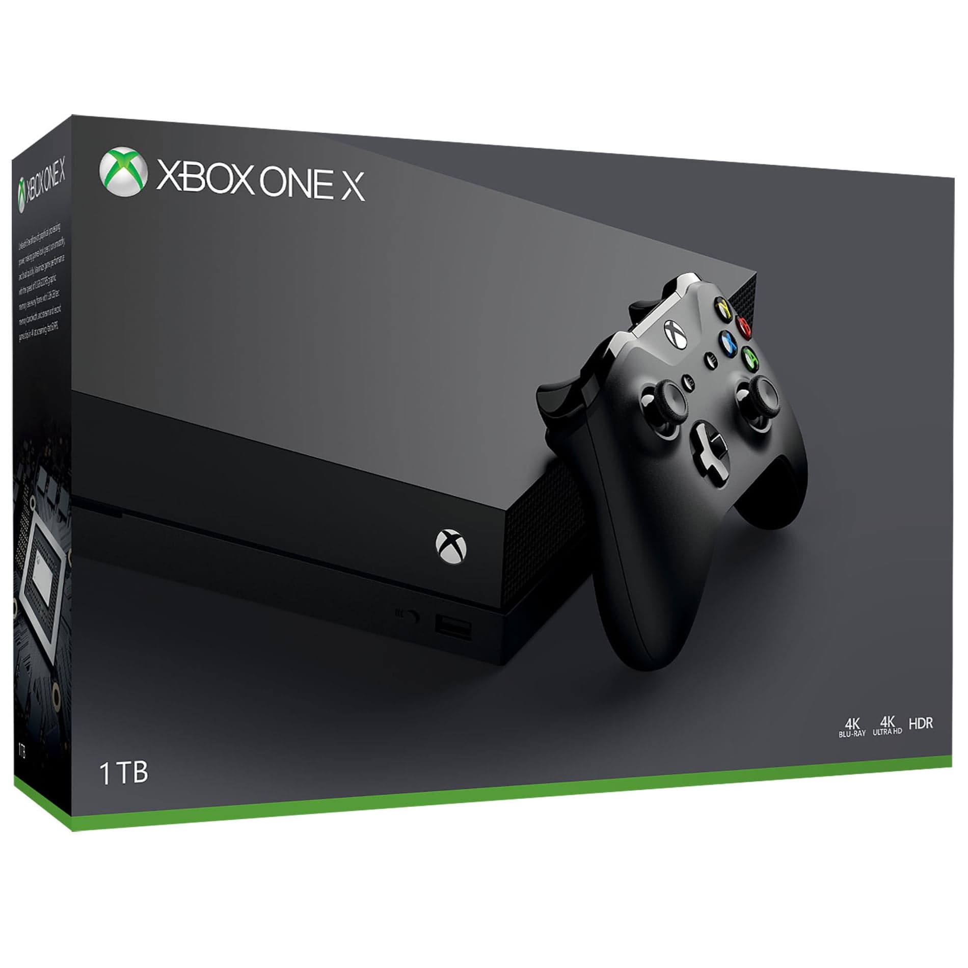 Microsoft Microsoft Xbox One X 1TB Console, Black, CYV-00001 — ITEM_ID 276629190