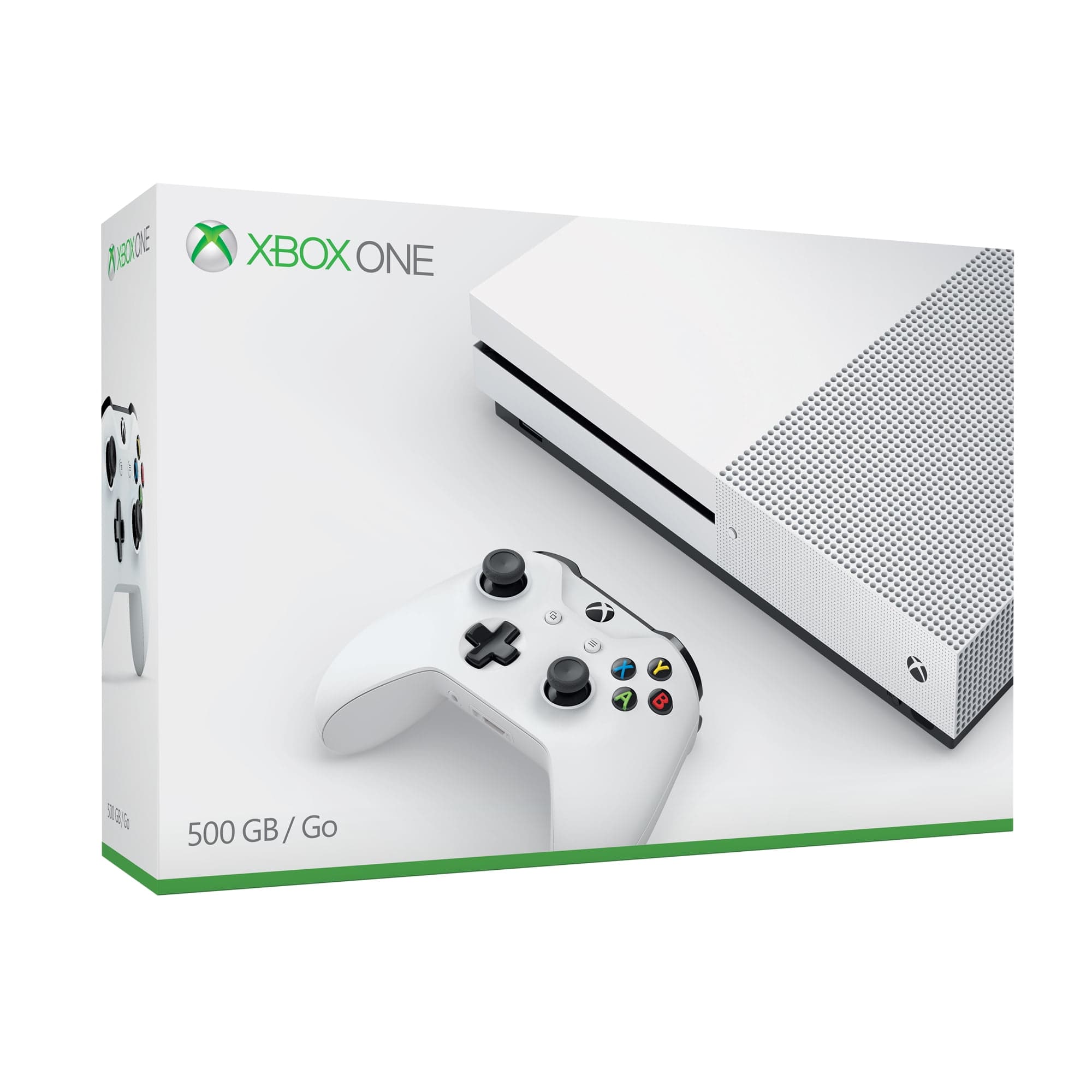 Microsoft Microsoft Xbox One S 500GB Console, White, ZQ9-00001 — ITEM_ID 909707188