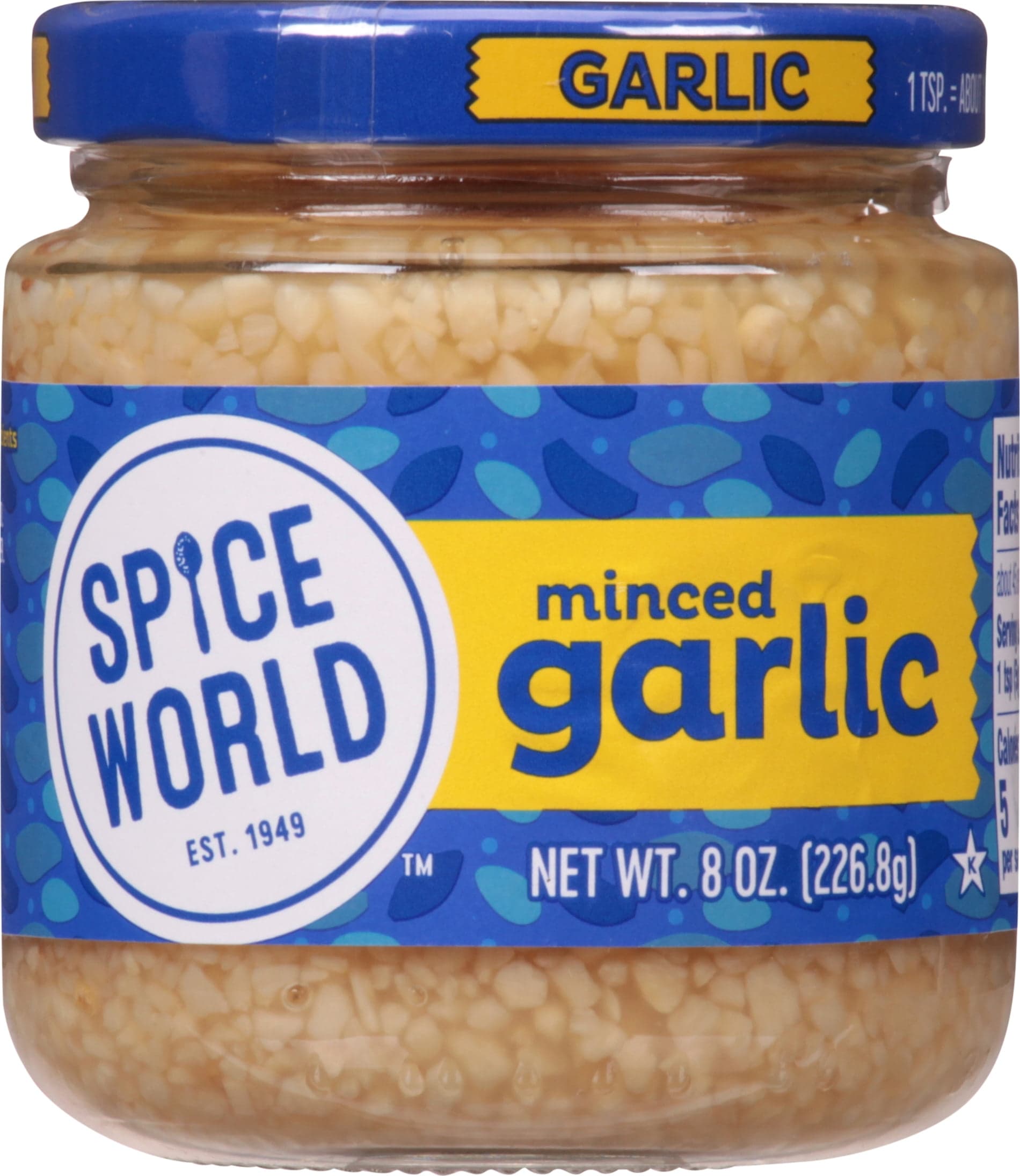 Fresh Produce Minced Garlic, 8 oz jar — ITEM_ID 10320871