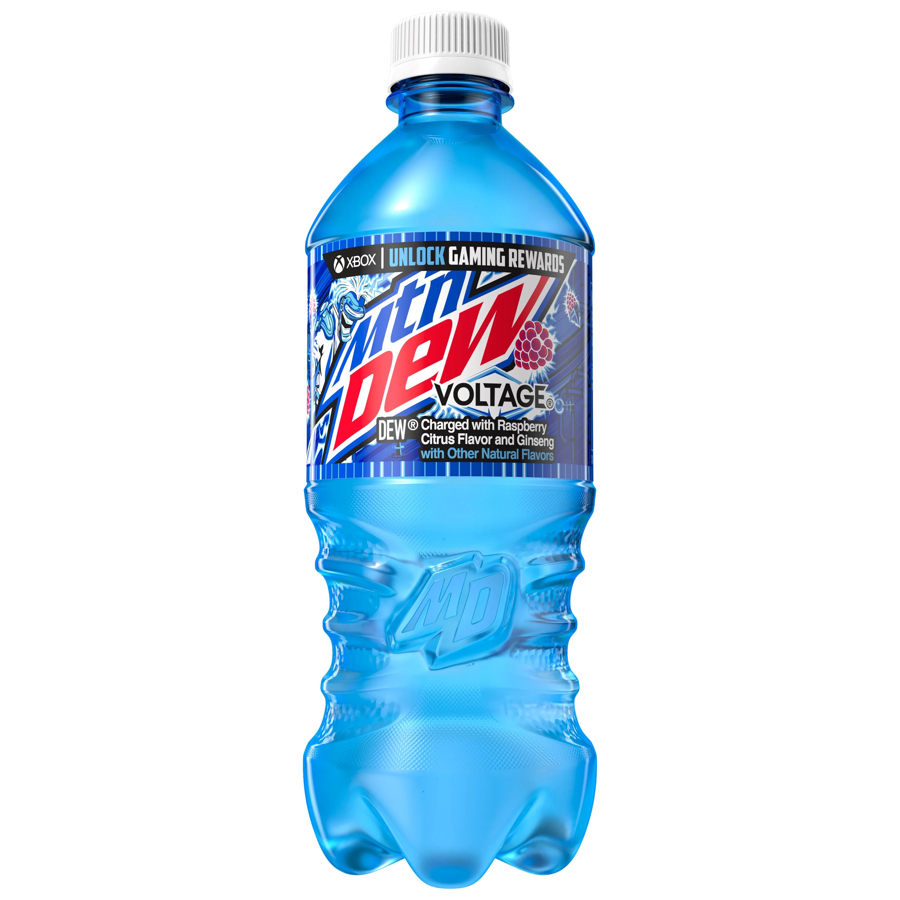 Mountain Dew Mountain Dew Voltage Raspberry Citrus & Ginseng Soda Pop, 20 fl oz Bottle — ITEM_ID 12000028625
