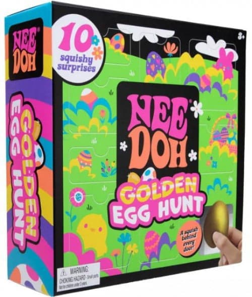 Schylling NeeDoh Easter Golden Egg Hunt Mystery 10-Pack (10 Squishy Surprises!) — ITEM_ID 15319209497