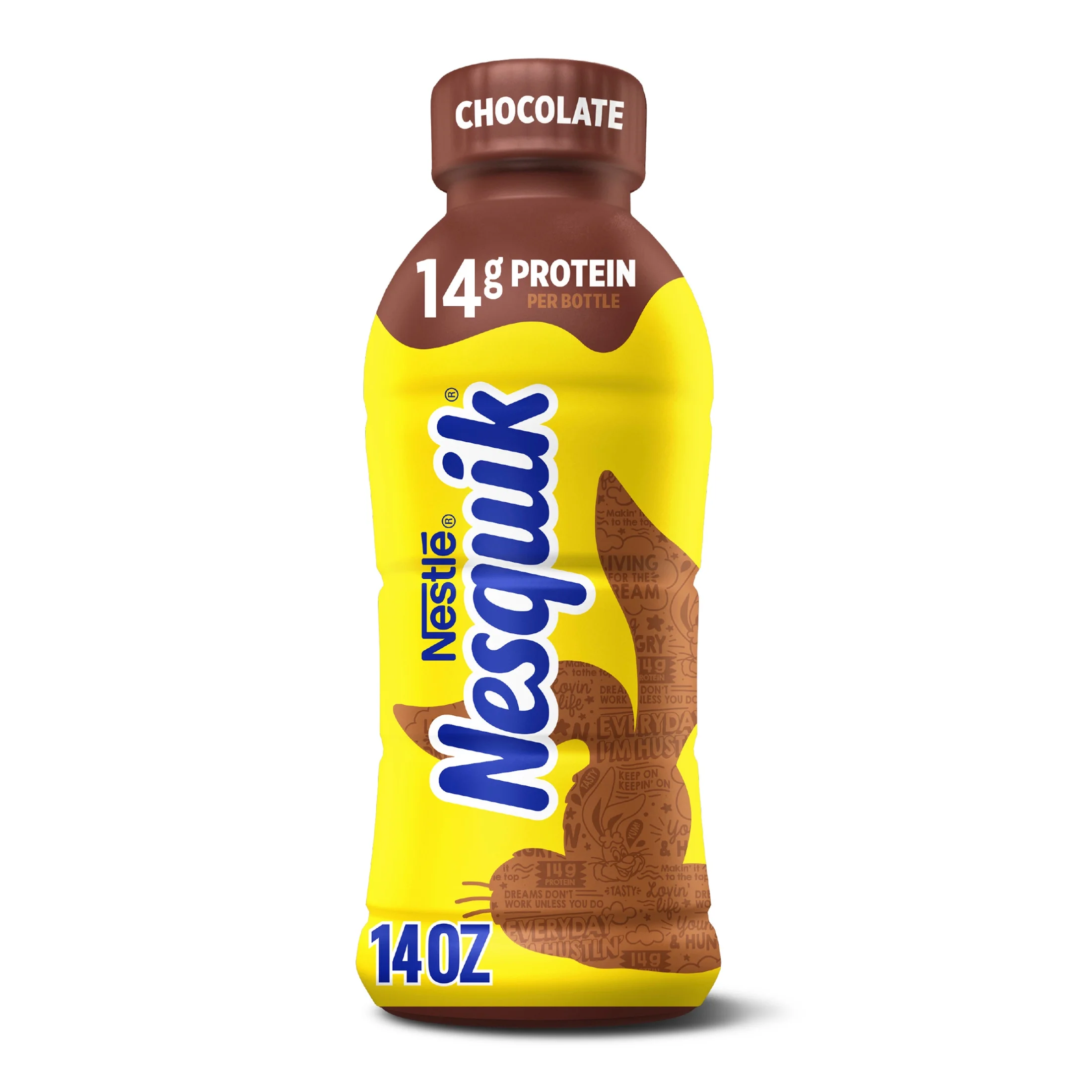 Nesquik Nesquik Chocolate Low-fat Milk, Ready to Drink Low-fat Milk, Breakfast Drink, 14 fl oz — ITEM_ID 28000772123
