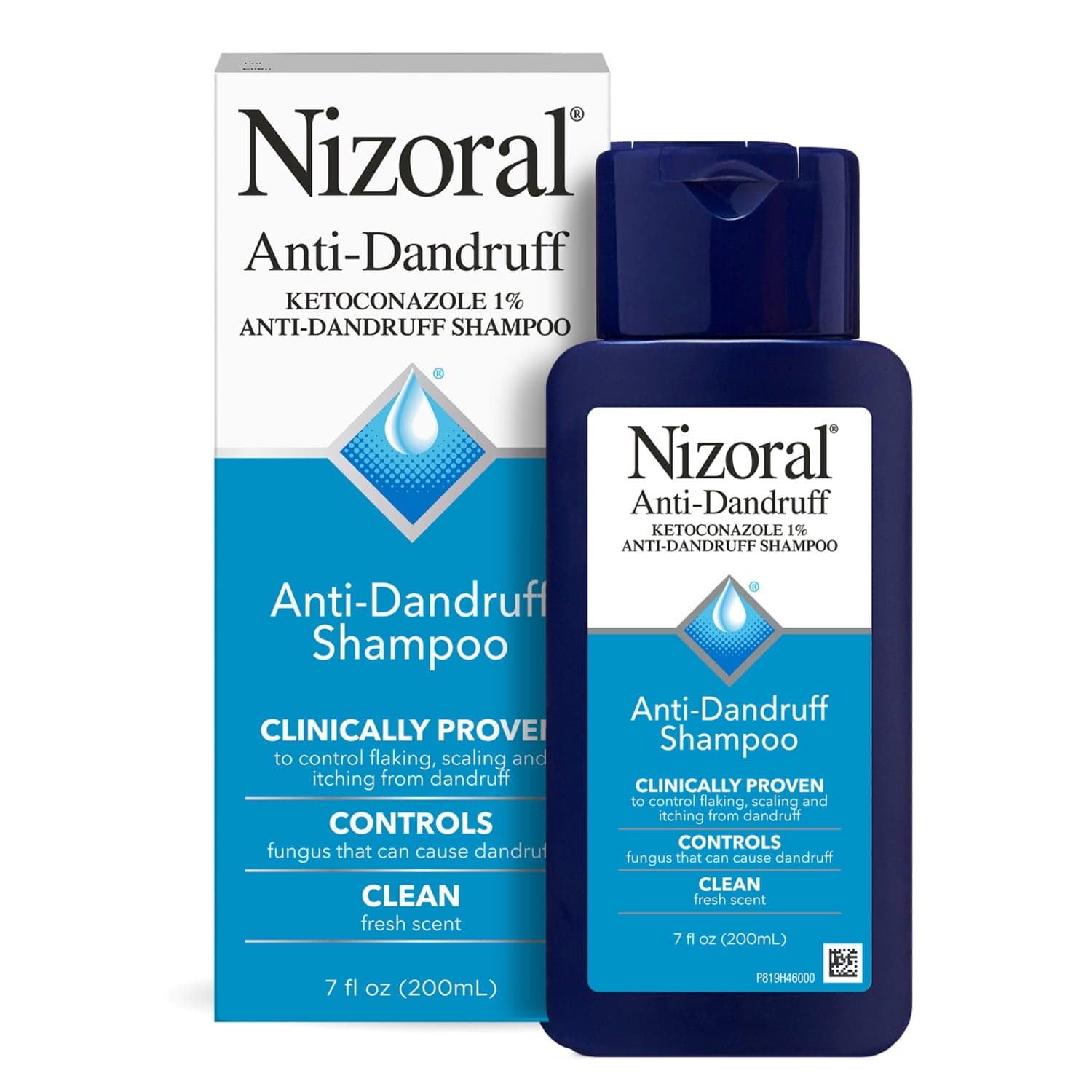 Nizoral Nizoral Anti-Dandruff Shampoo with 1% Ketoconazole, Fresh Scent, 7 Fl Oz — ITEM_ID 131537114