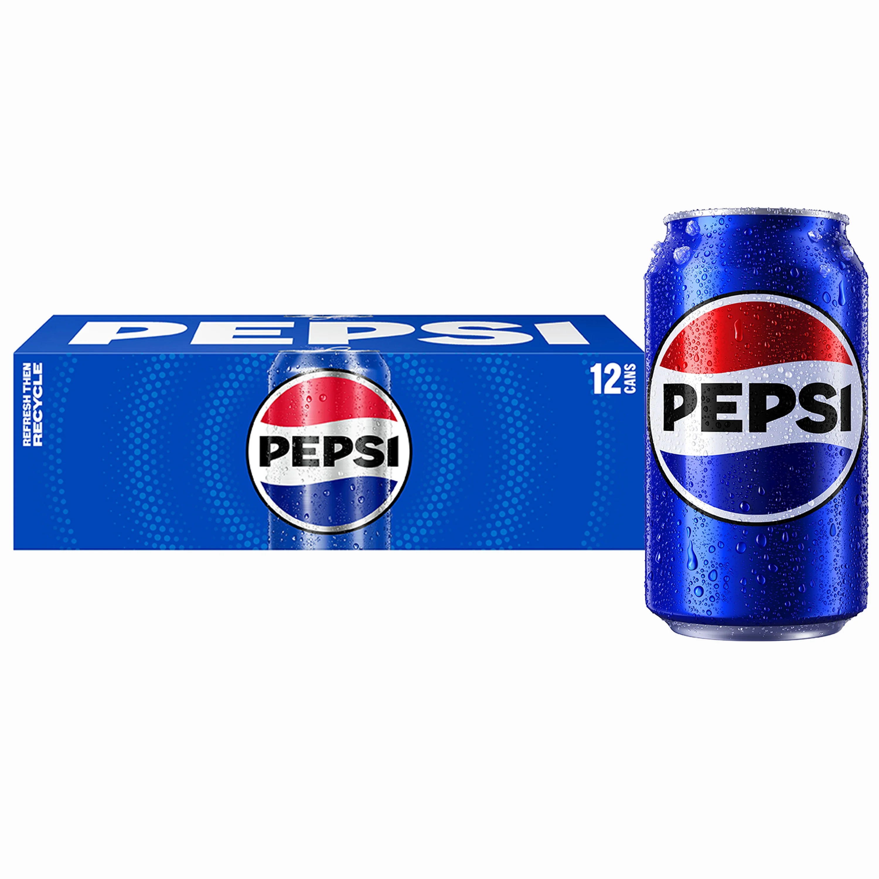Pepsi Pepsi Cola Soda Pop, 12 fl oz, 12 pack Cans — ITEM_ID 12000809941
