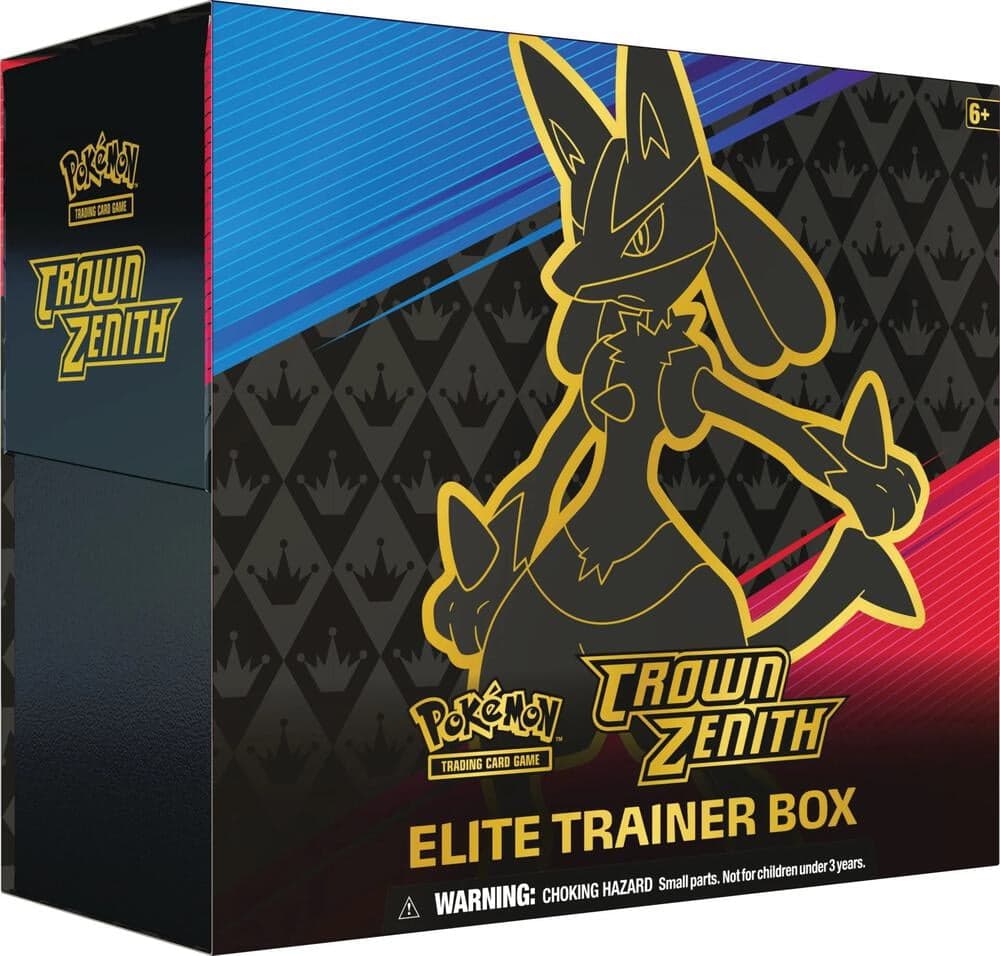 Pokémon Pokemon Trading Cards: SAS12.5 Crown Zenith Elite Trainer Box — UPC 820650851476