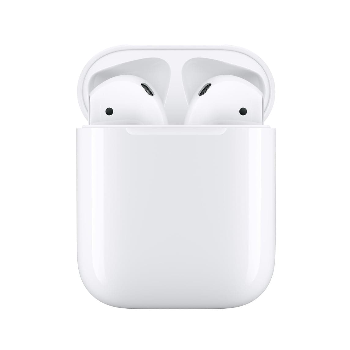 Apple Restored Apple AirPods (2nd Generation) In-Ear Earbuds with Charging Case, White — UPC 190199098428