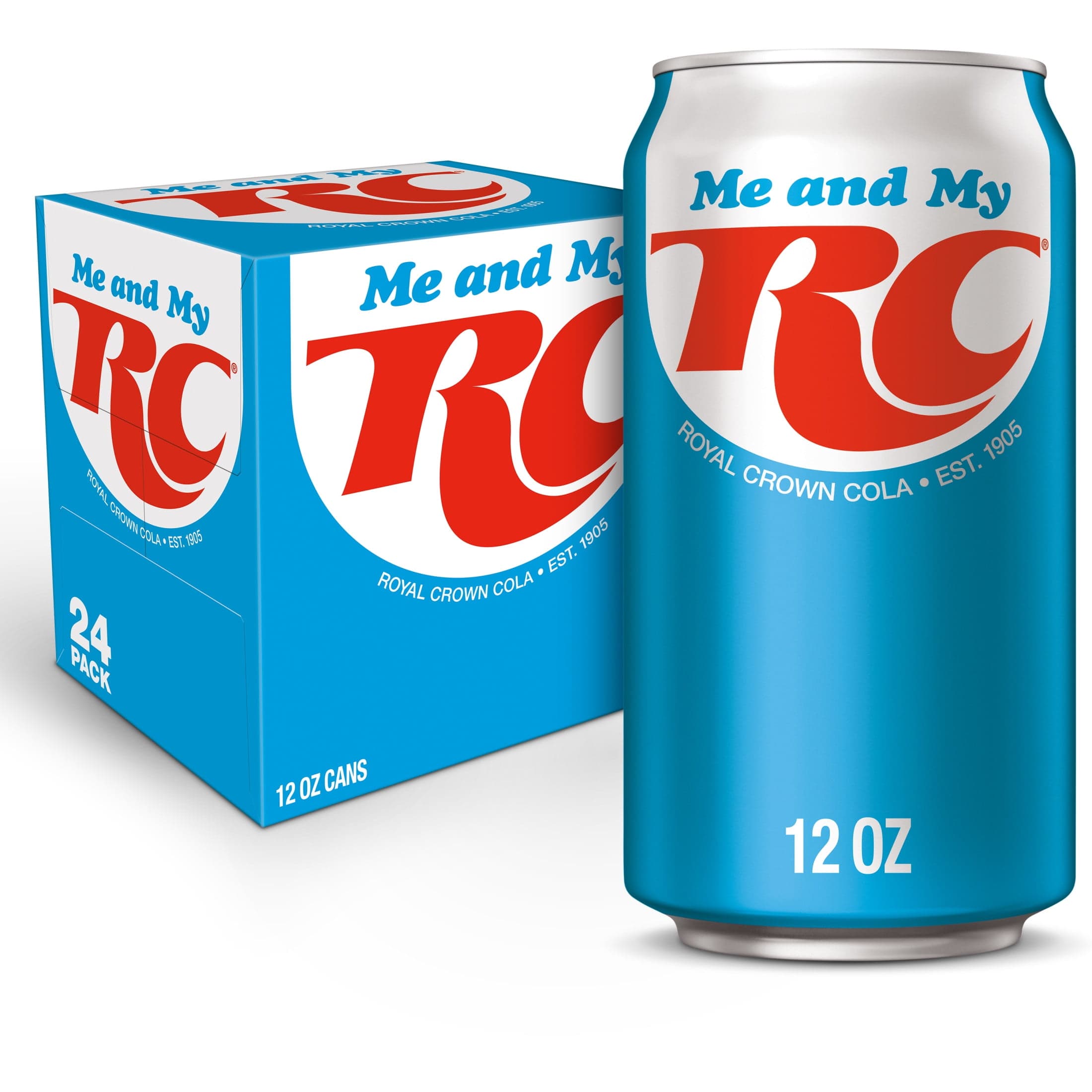 RC Cola RC Cola Soda Pop, 12 fl oz, 24 Pack Cans — ITEM_ID 10293749