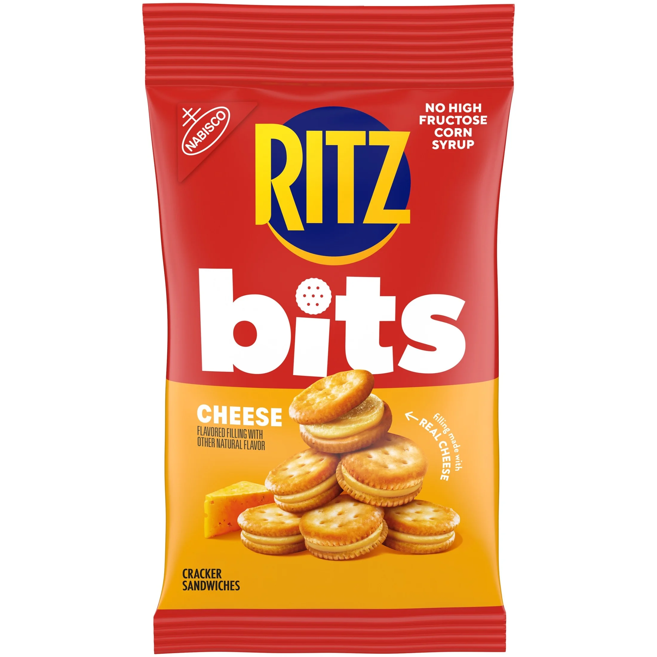 RITZ RITZ Bits Cheese Sandwich Crackers, Snacks for Kids and Adults, Lunch Snacks, 3 oz — ITEM_ID 44000006778